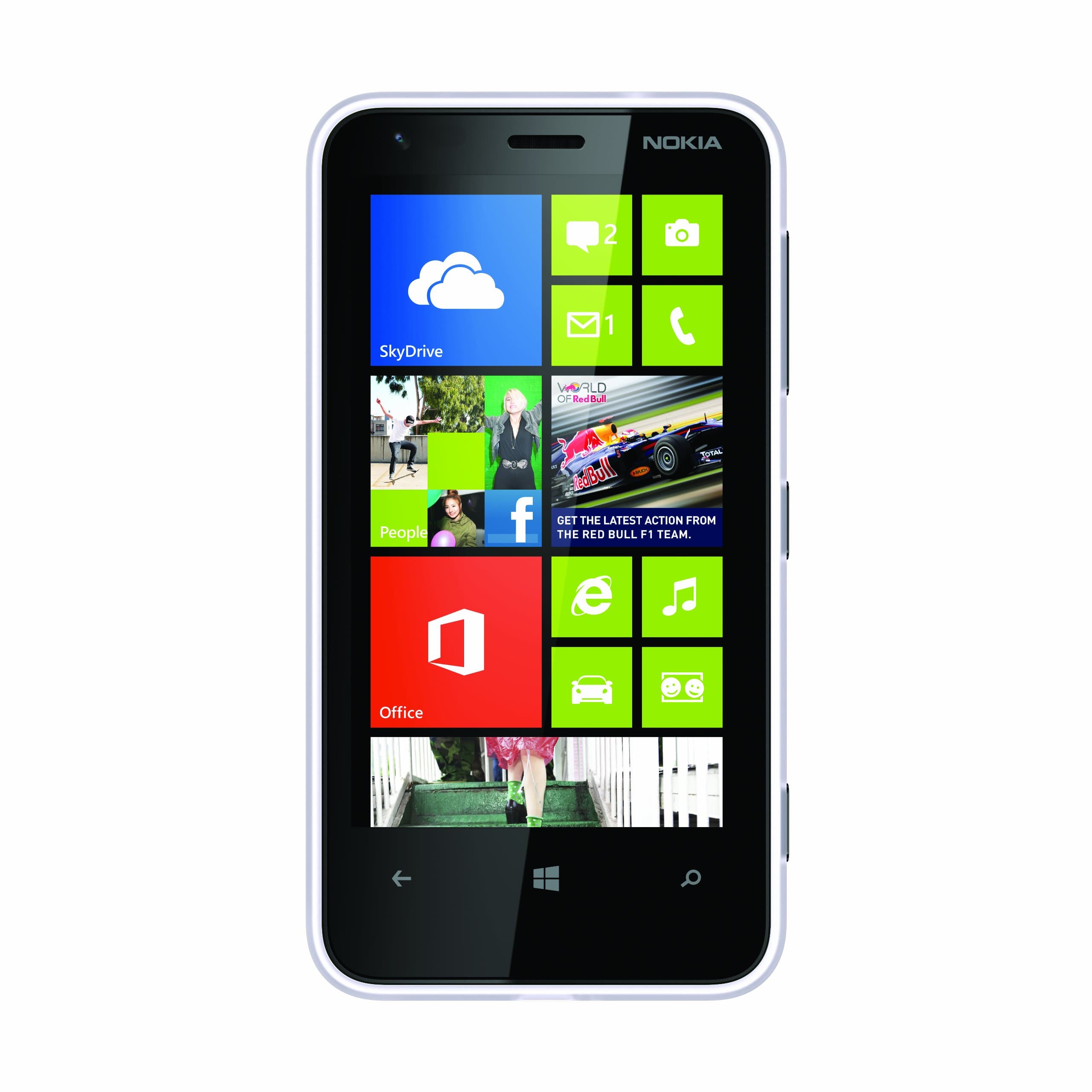 Lumia 620 Sim-Free Windows Smartphone - White