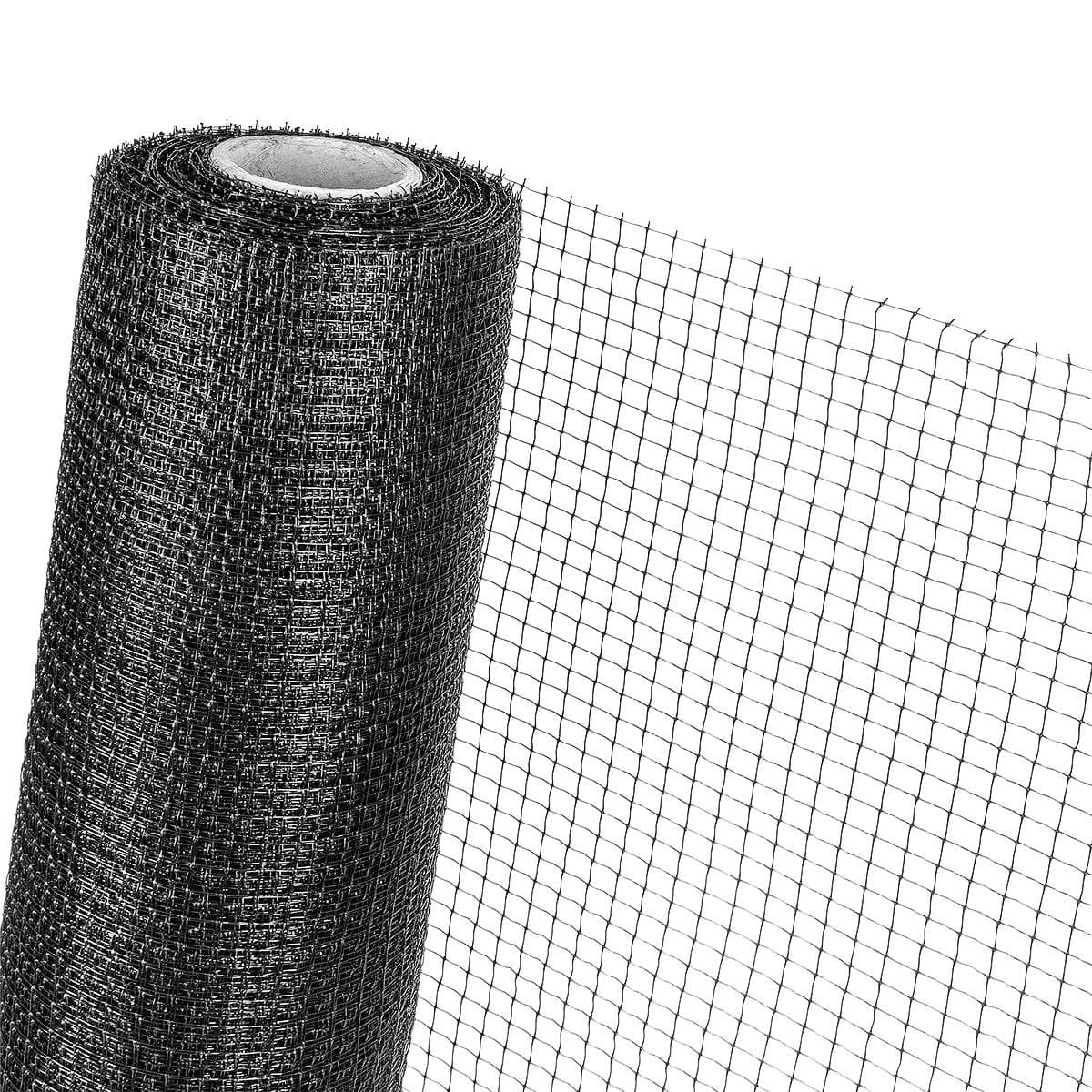 ecosoul Mole Net 2 m x 50 m, Polypropylene Mole Repellent Barrier for Lawn, UV-resistant, Weather Resistant