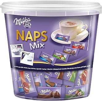 Milka Naps Mix Dose "Ideal fürs Büro", 1er Pack (1 x 1 kg)