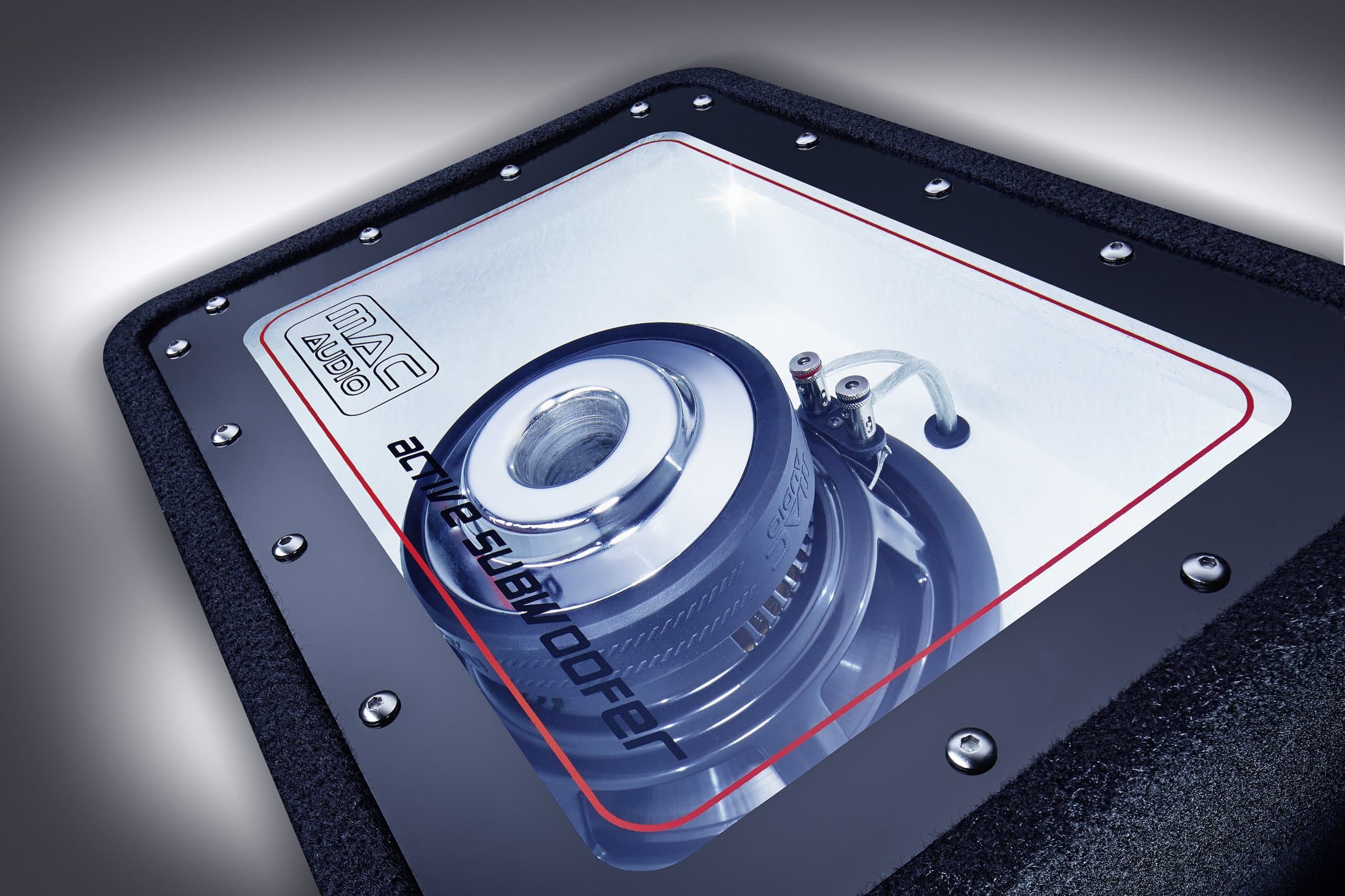 Mac Audio Ice Cube Black Series 108 A - Active Bandpass Subwoofer