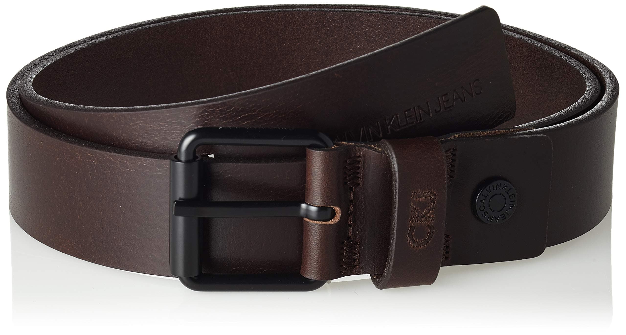 Men's J 3.5 cm Adjustable Leather Belt