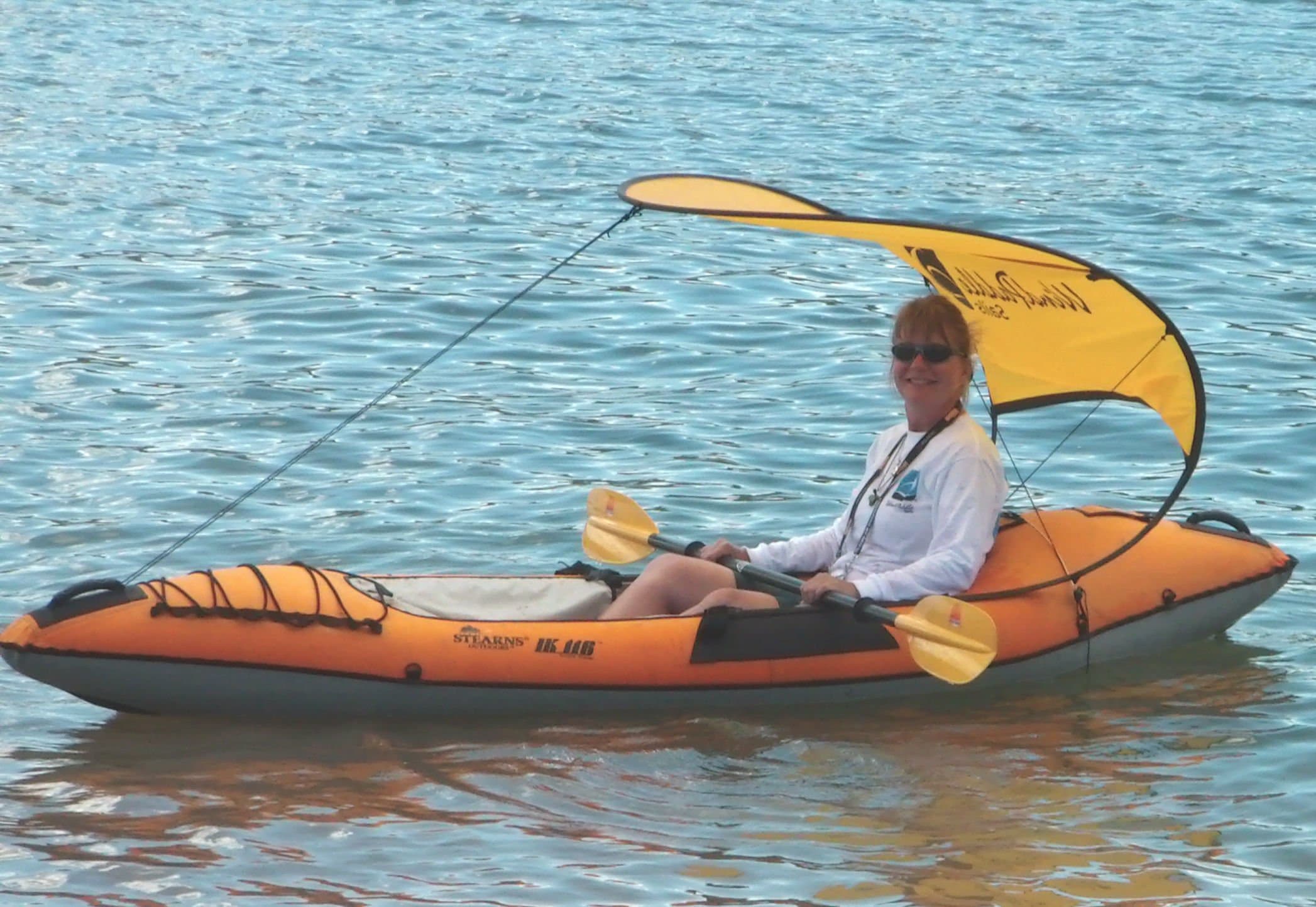 WindPaddle Gold Sun Shade - Medium size