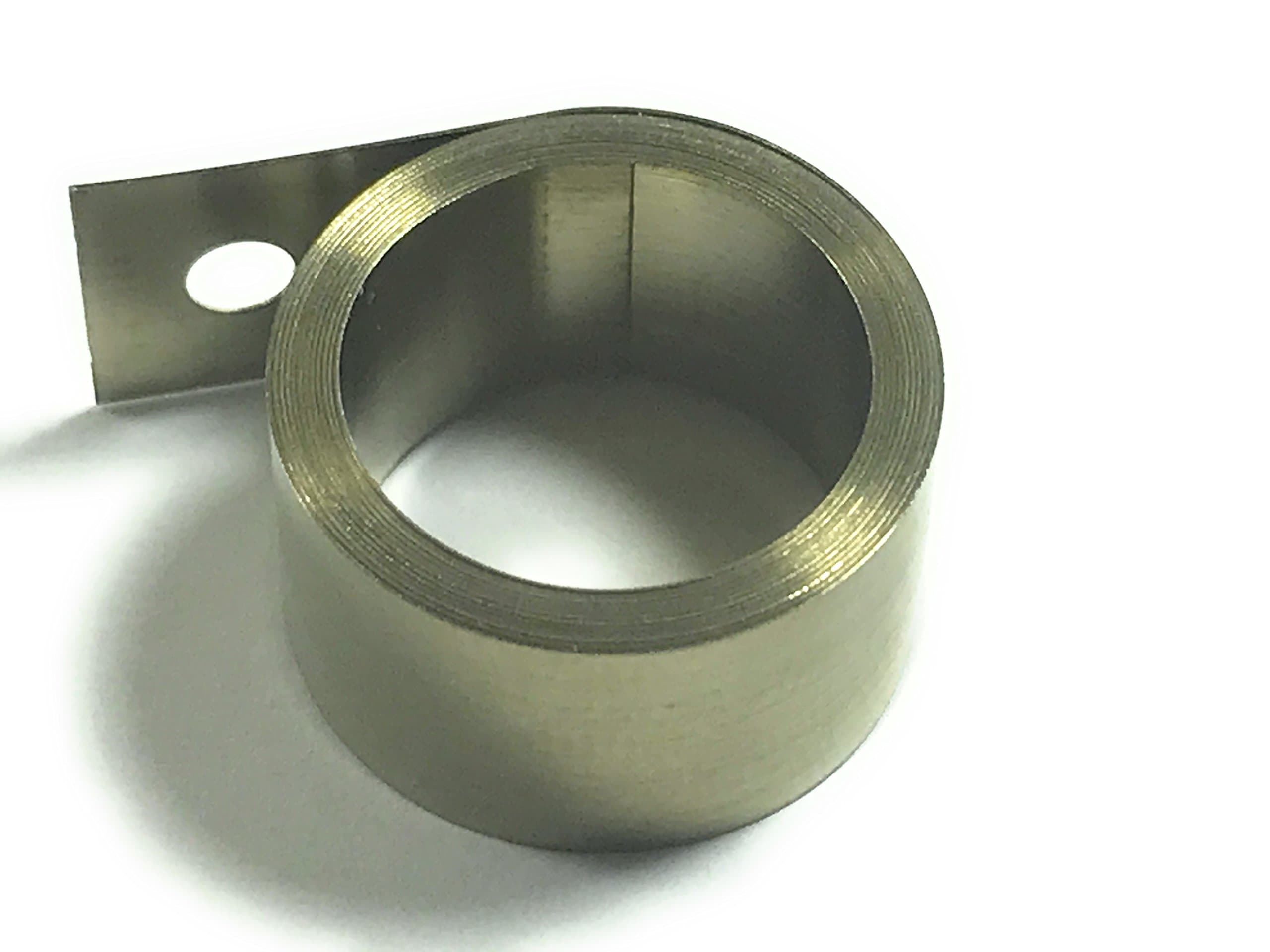 SUS301 Constant Force Spring，Load 1.1 lbs，ID 0.54",OD 0.68",Material Thickness 0.006",Material Wideness 0.39",Extended Length 20",Total Length 23.6" ，Pack of 5