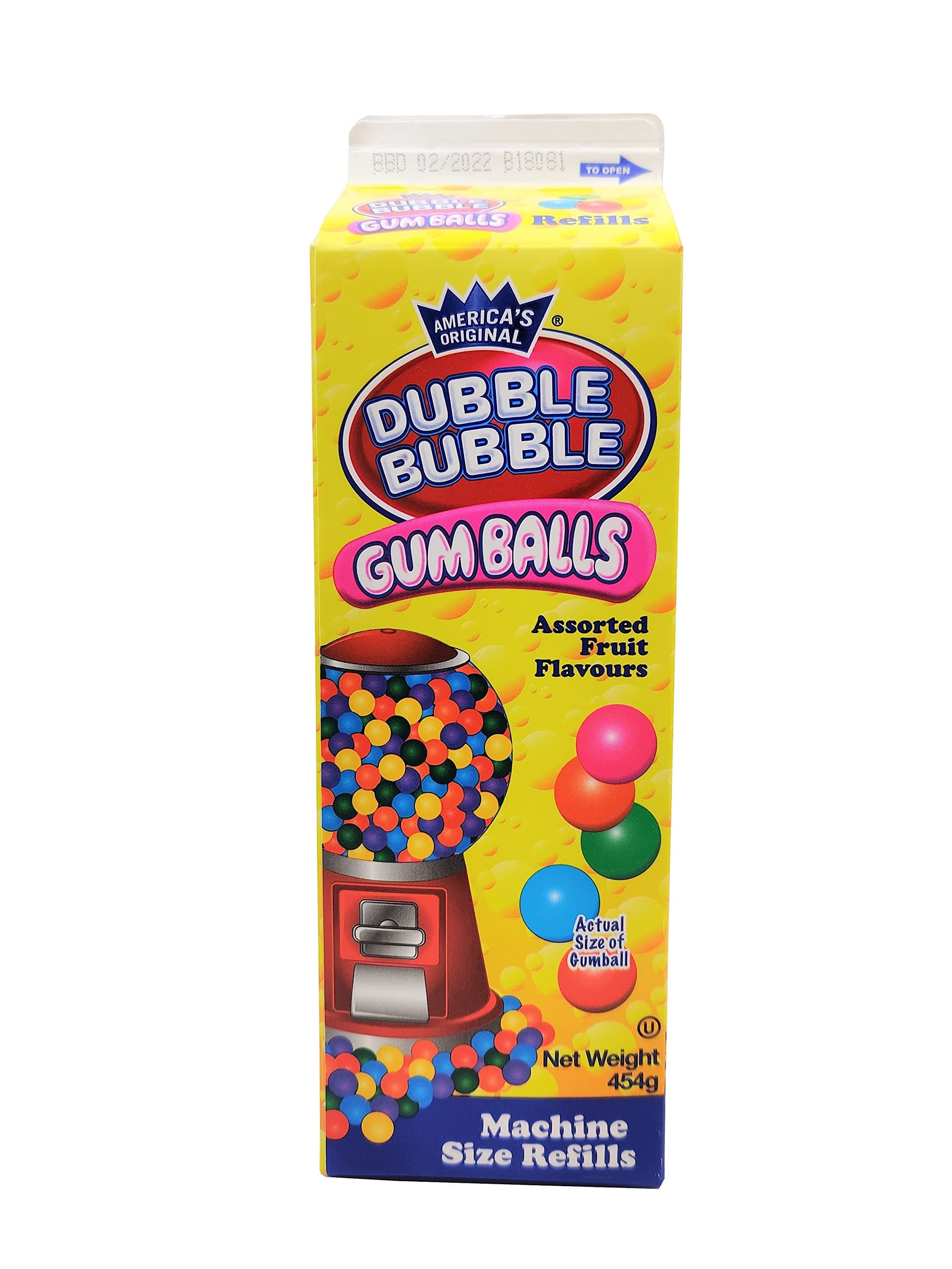 Gumballs, 20oz Carton (1)