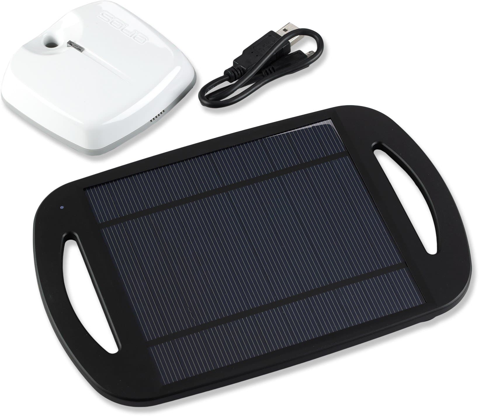 Solio Xcellerator and HUB Battery Pack, Black/White