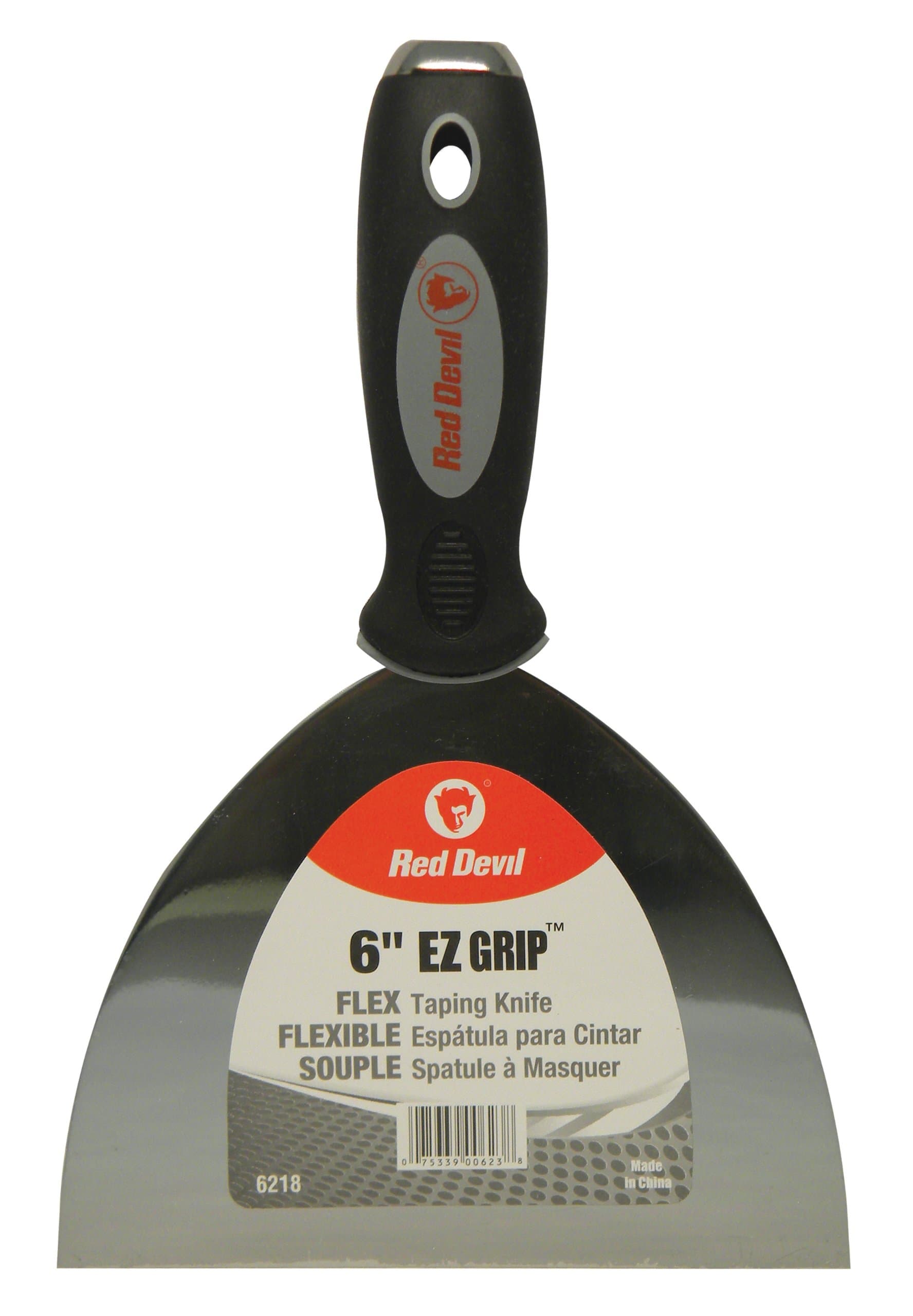 Red Devil6218 EZ GRIP Taping Knife, 6 inch