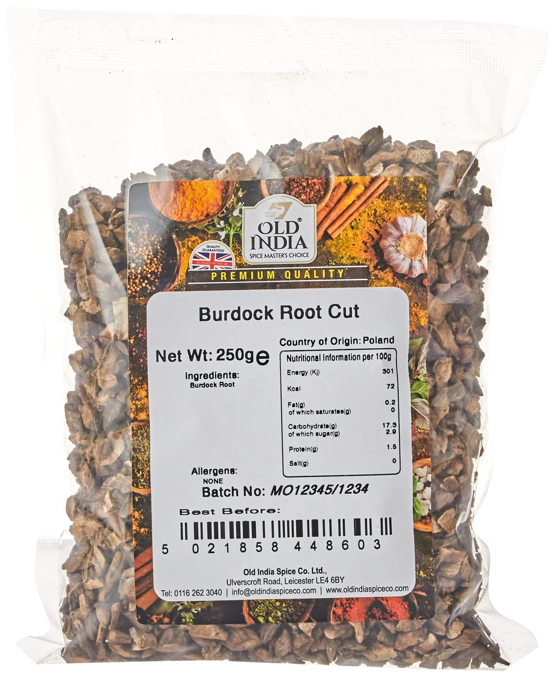 Old India Burdock Root 250g