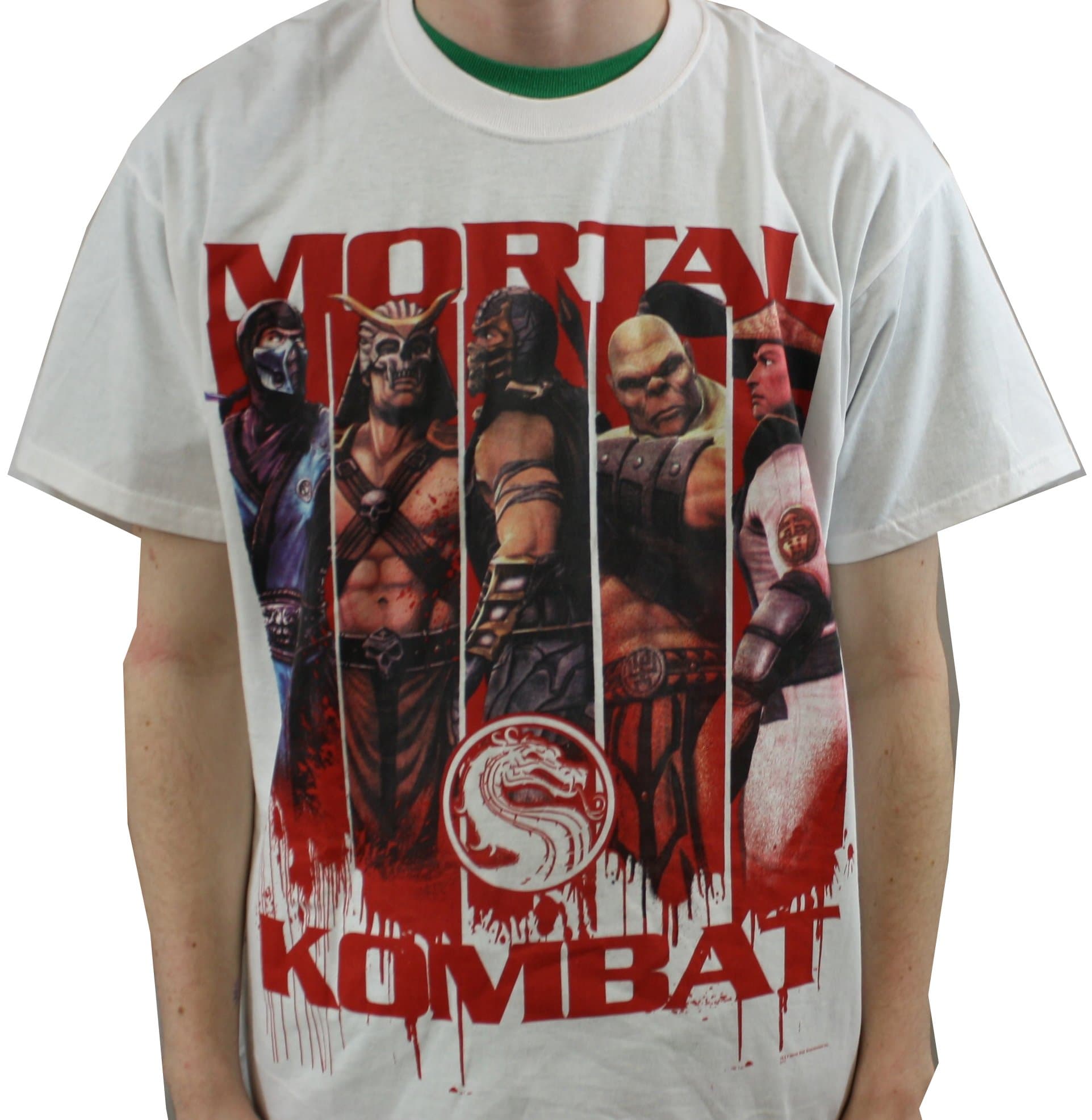 Mortal Kombat - Mens Group Panel T-shirt