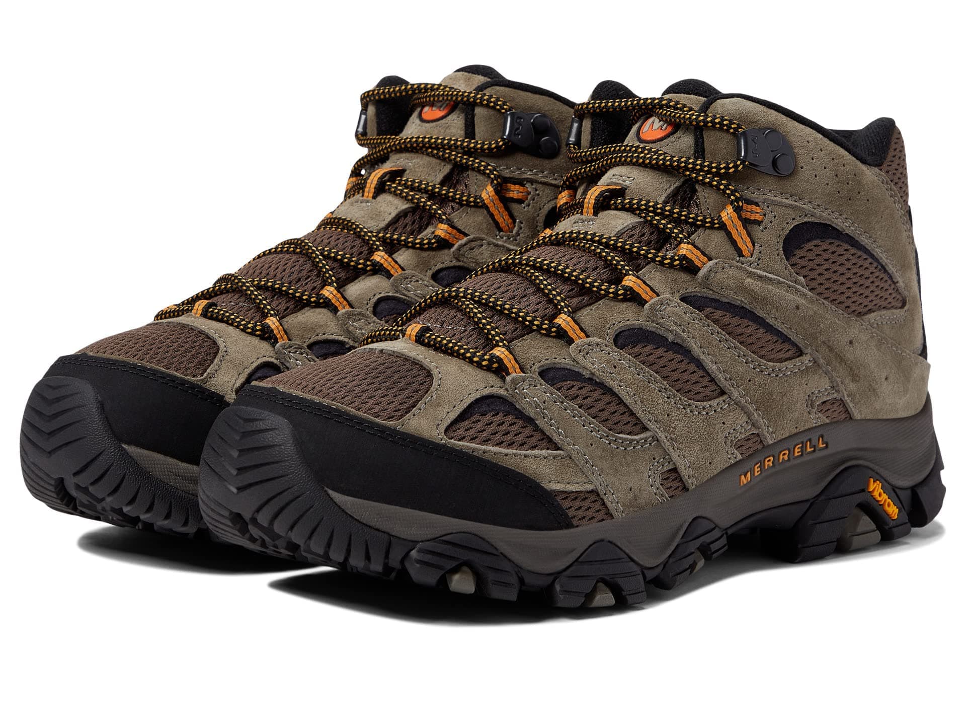 Men's Moab 3 Mid Hiking Boot, Walnut, 8