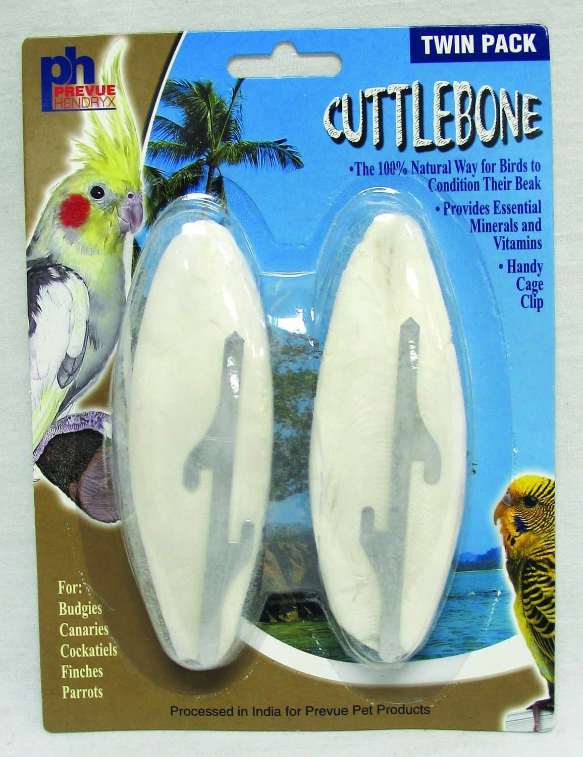Prevue Pet Products Cuttlebone Small 4-5 Inch 2-Pack
