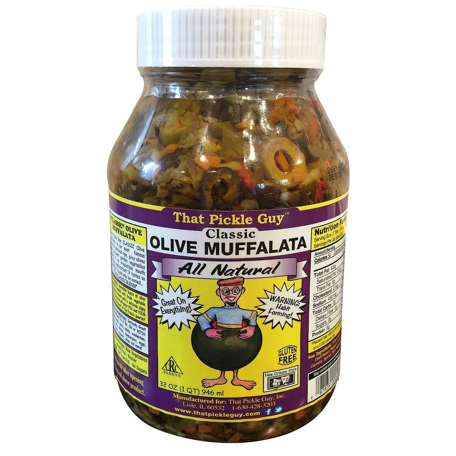Classic Olive Muffalata Mix, 32 Oz Jar