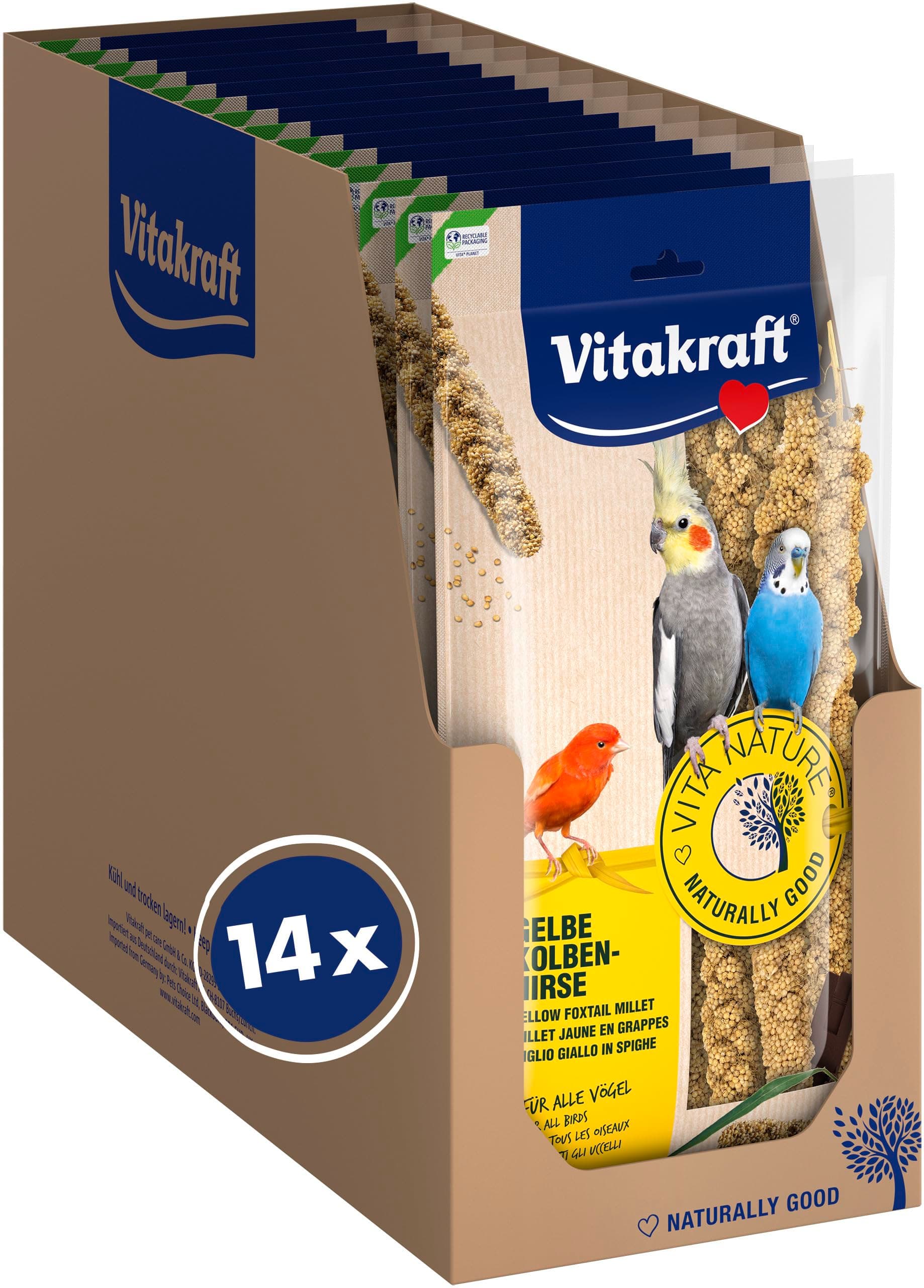 Vitakraft Millet Spray Pre Pack for caged birds