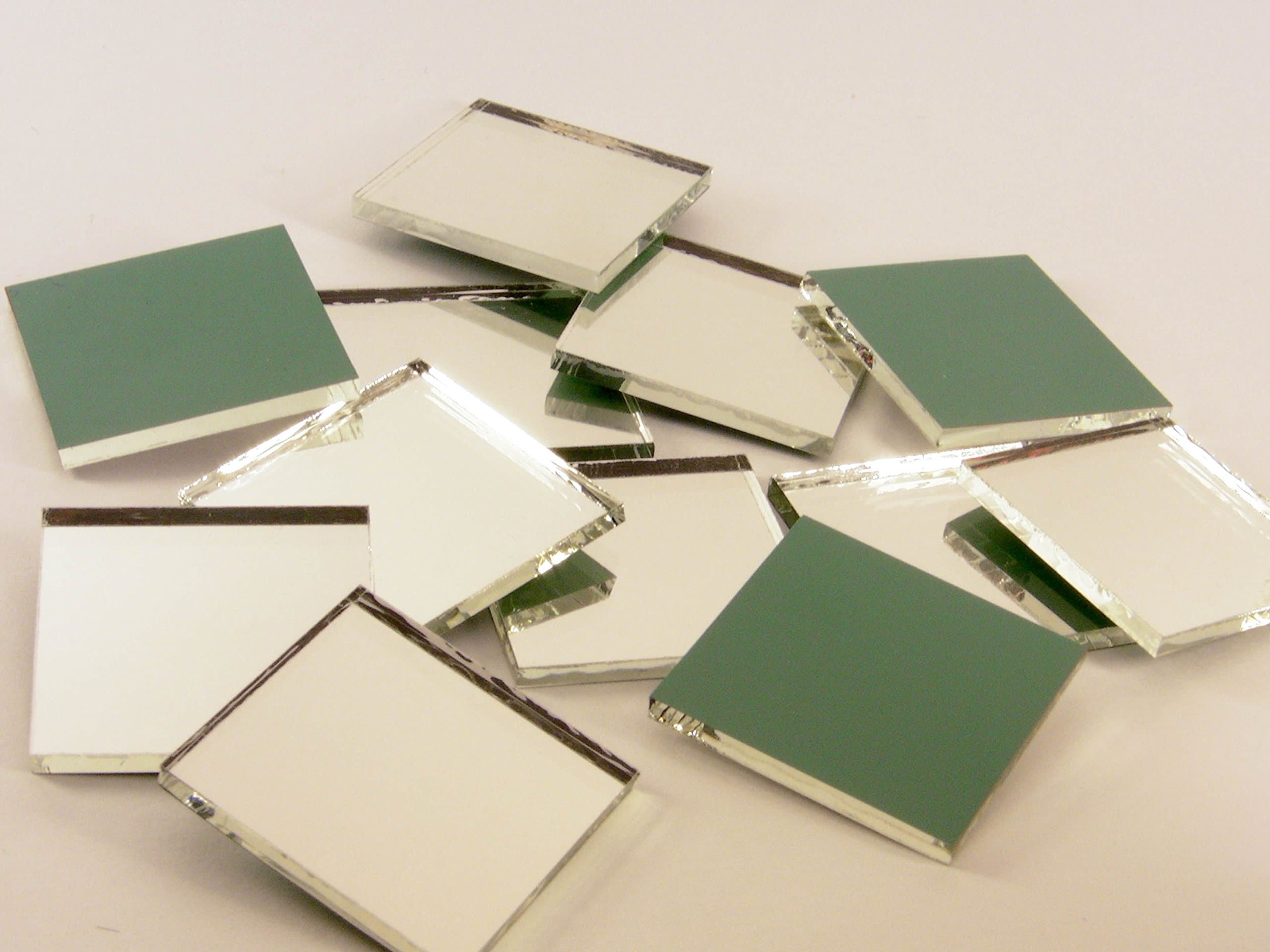 1" Square Mirror Mosaic Tile. 50 pcs