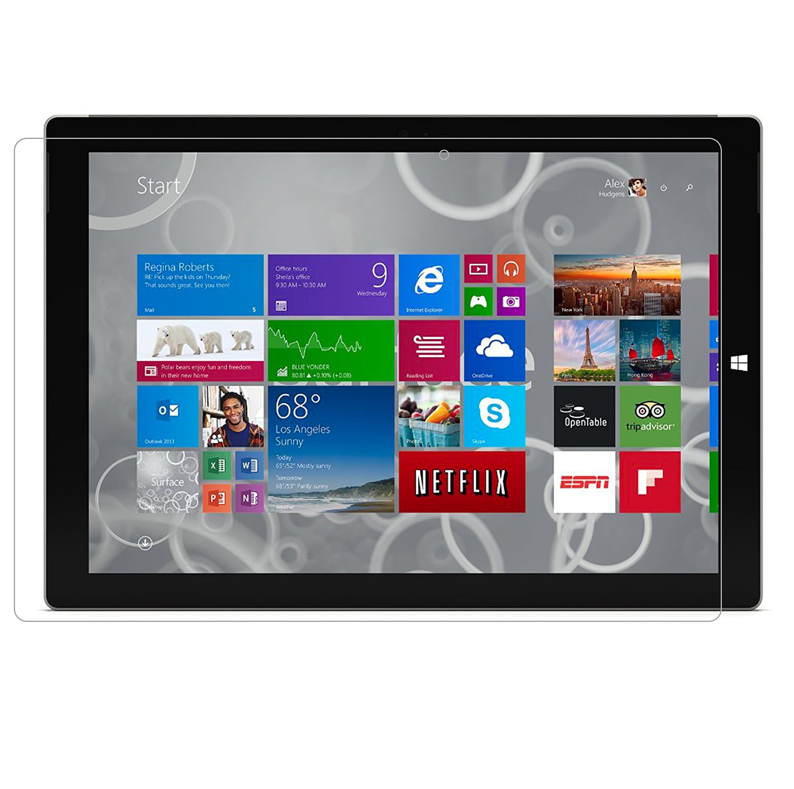 Phantom Glass Screen Protector for Microsoft Surface Pro 3 (PGT-SURFACE3)