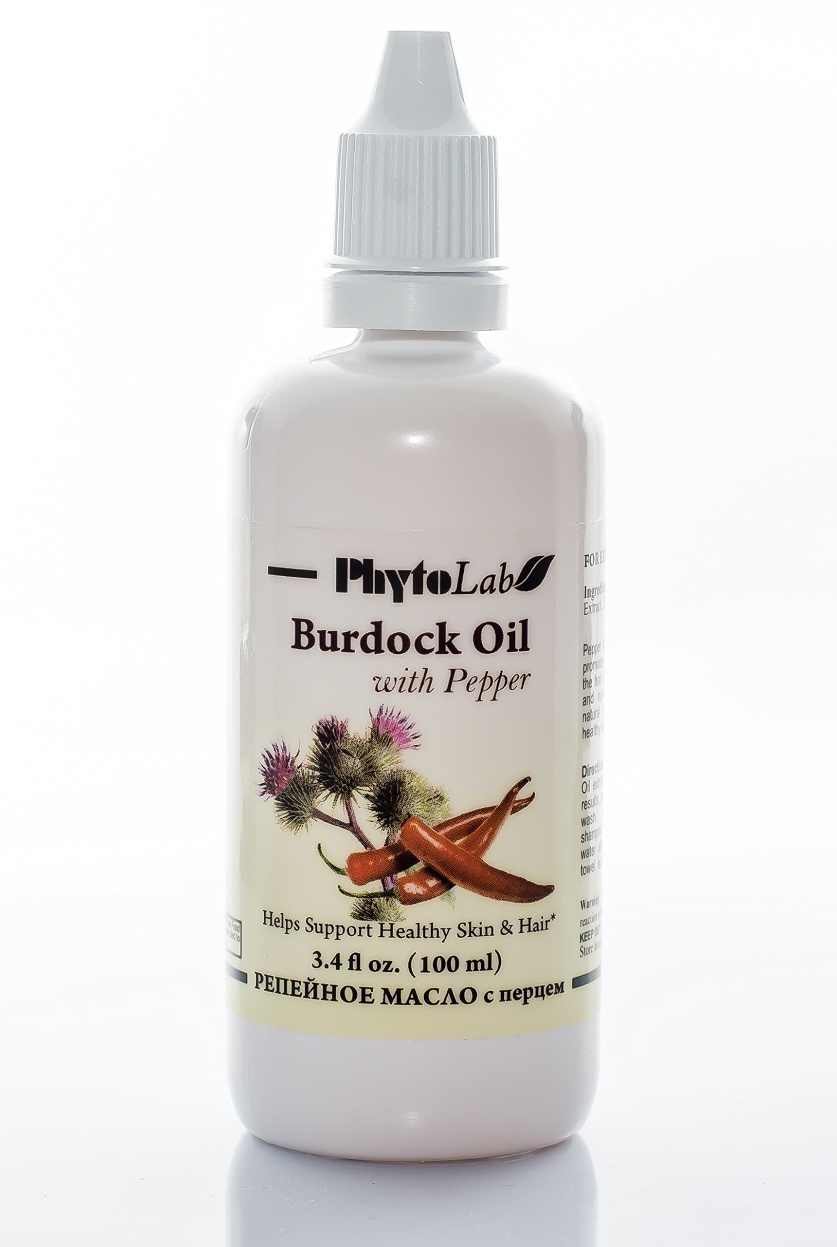 Burdock Oil with Pepper 3.4 Ounce