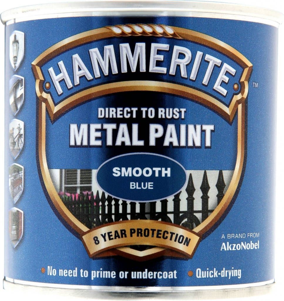Metal Paint Smooth 250ml Blue