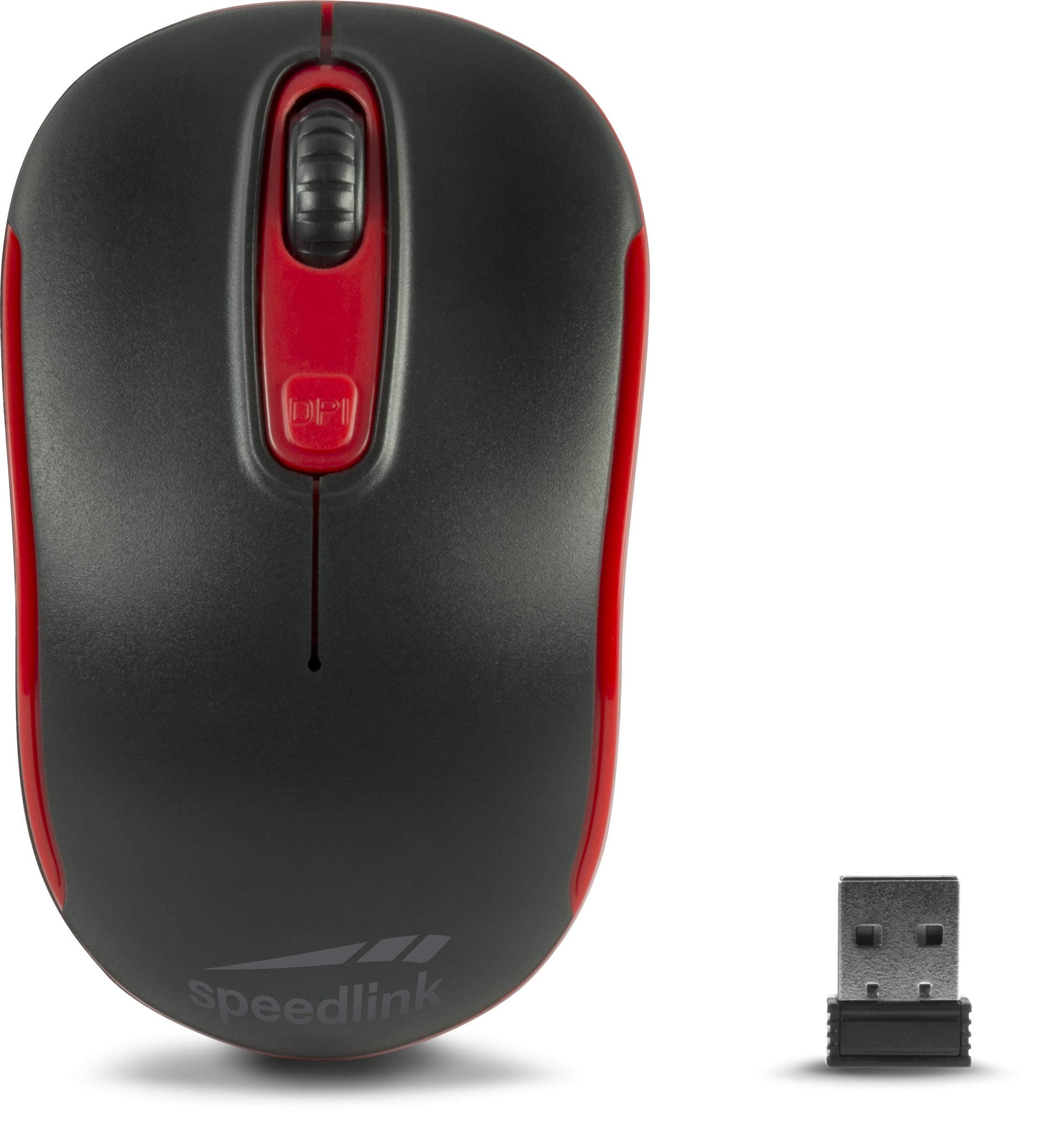 SpeedlinkCEPTICA Wireless USB Mouse 1600dpi- Black/Red