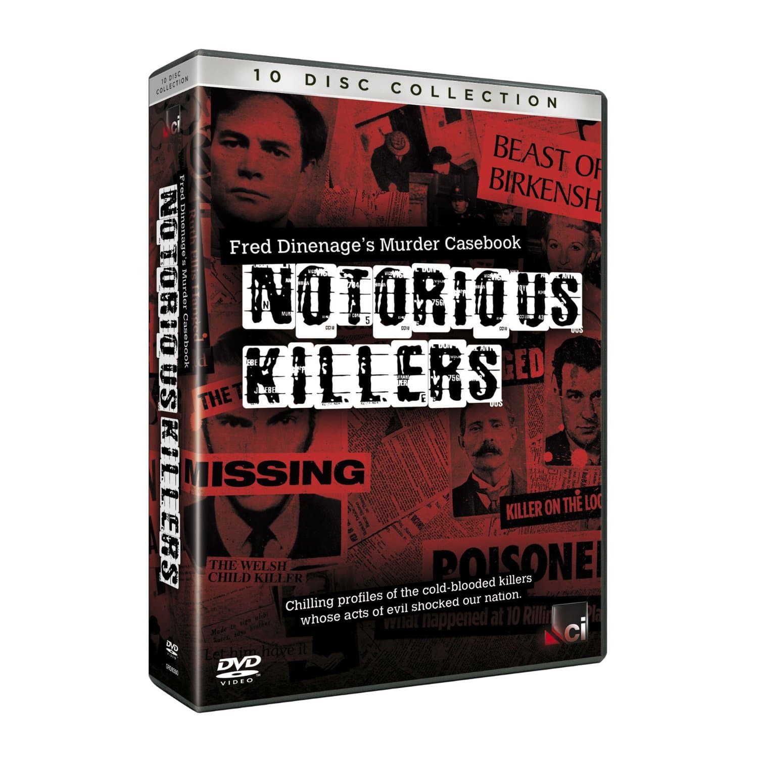 Notorious Killers - Fred Dinenage's Murder Casebook [DVD]