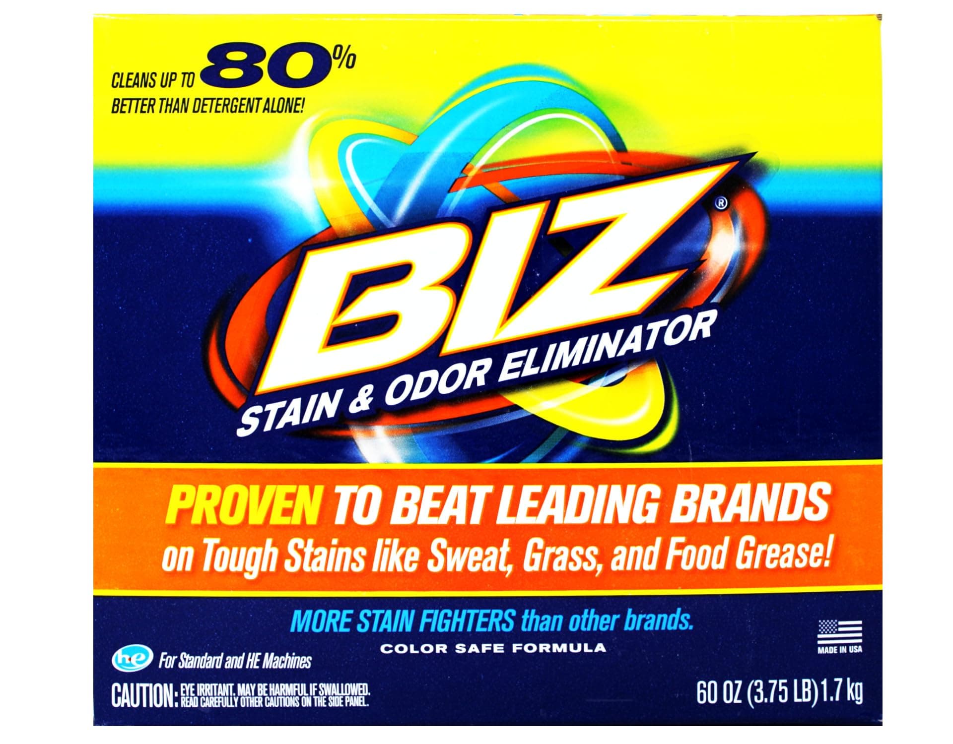 Biz Stain Remover Single 60 OZ Box