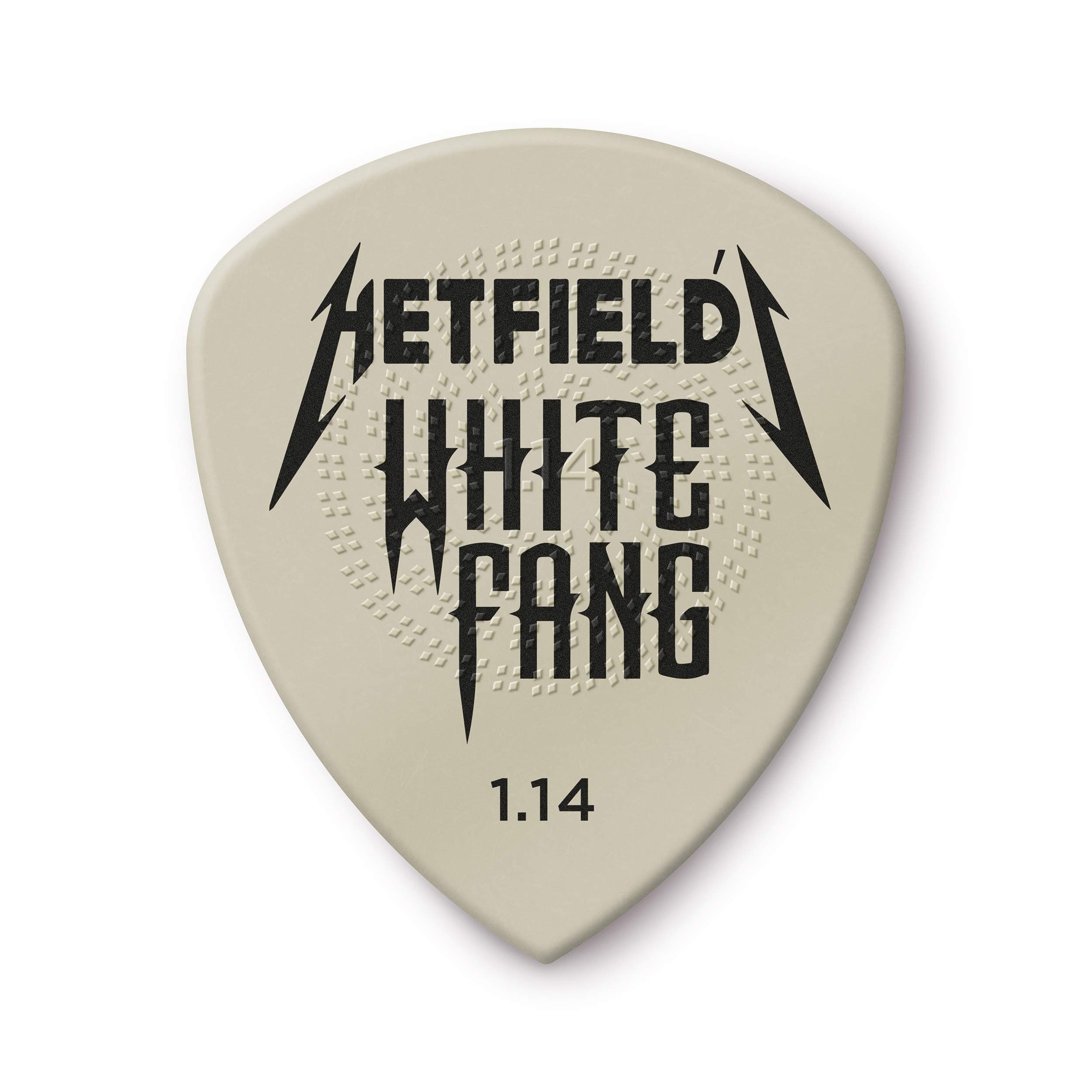 Jim Dunlop Hetfield's White Fang™ Custom Flow® Pick 1.14MM - 6 Pack