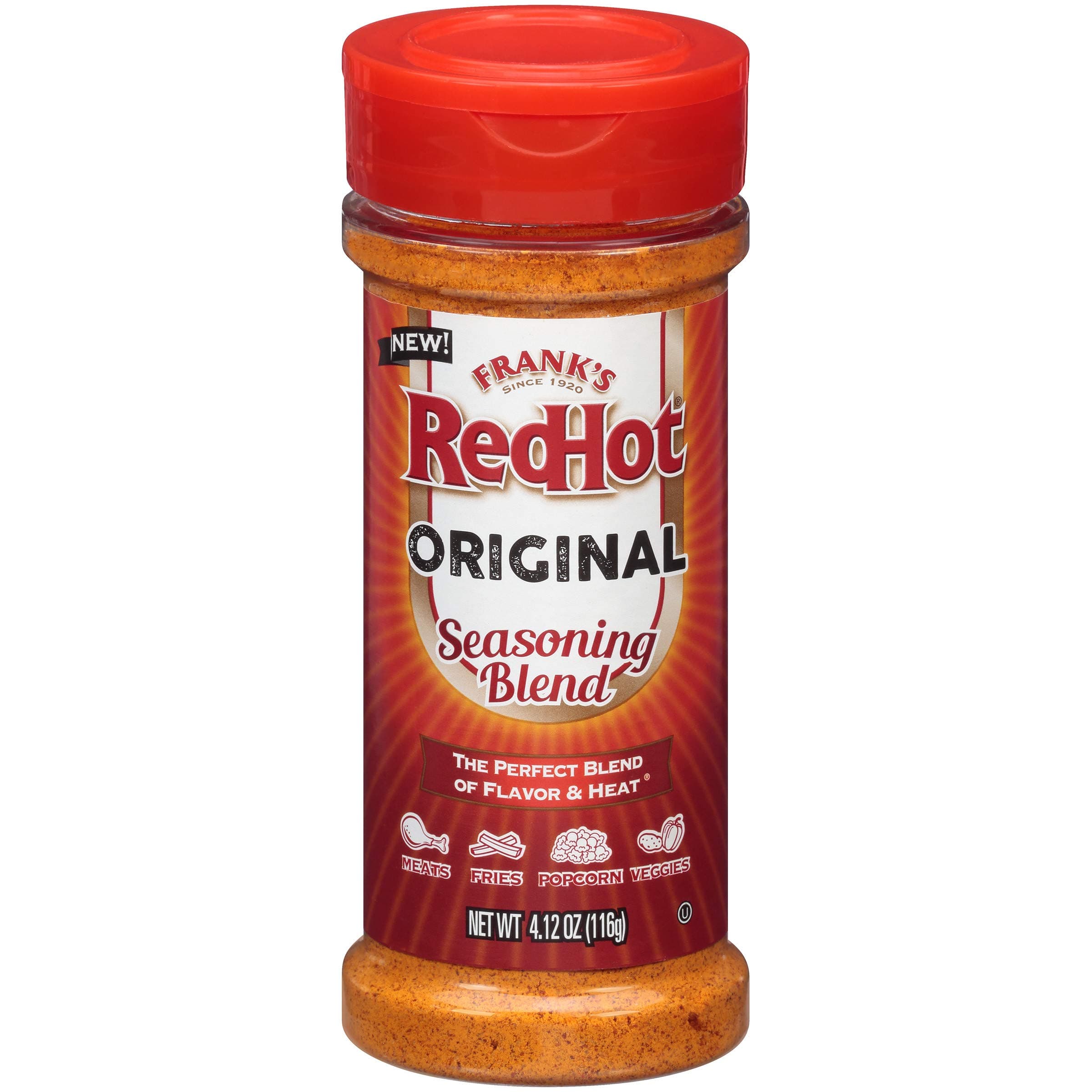 Frank's RedHot Seasoning Blend Original, 4.12 oz