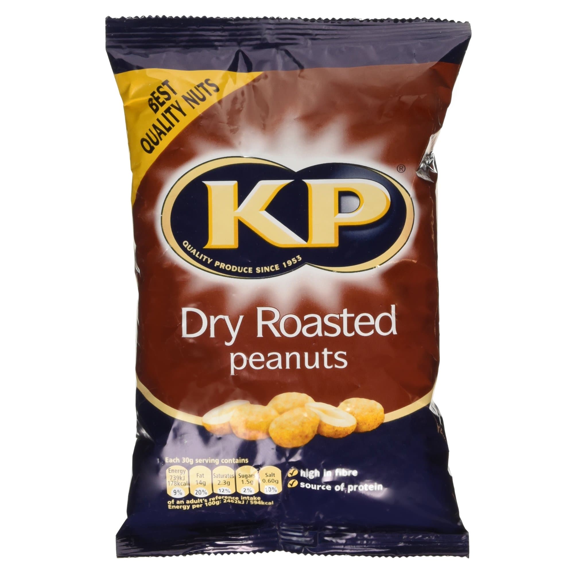 KP Dry Roasted Peanuts (250g)