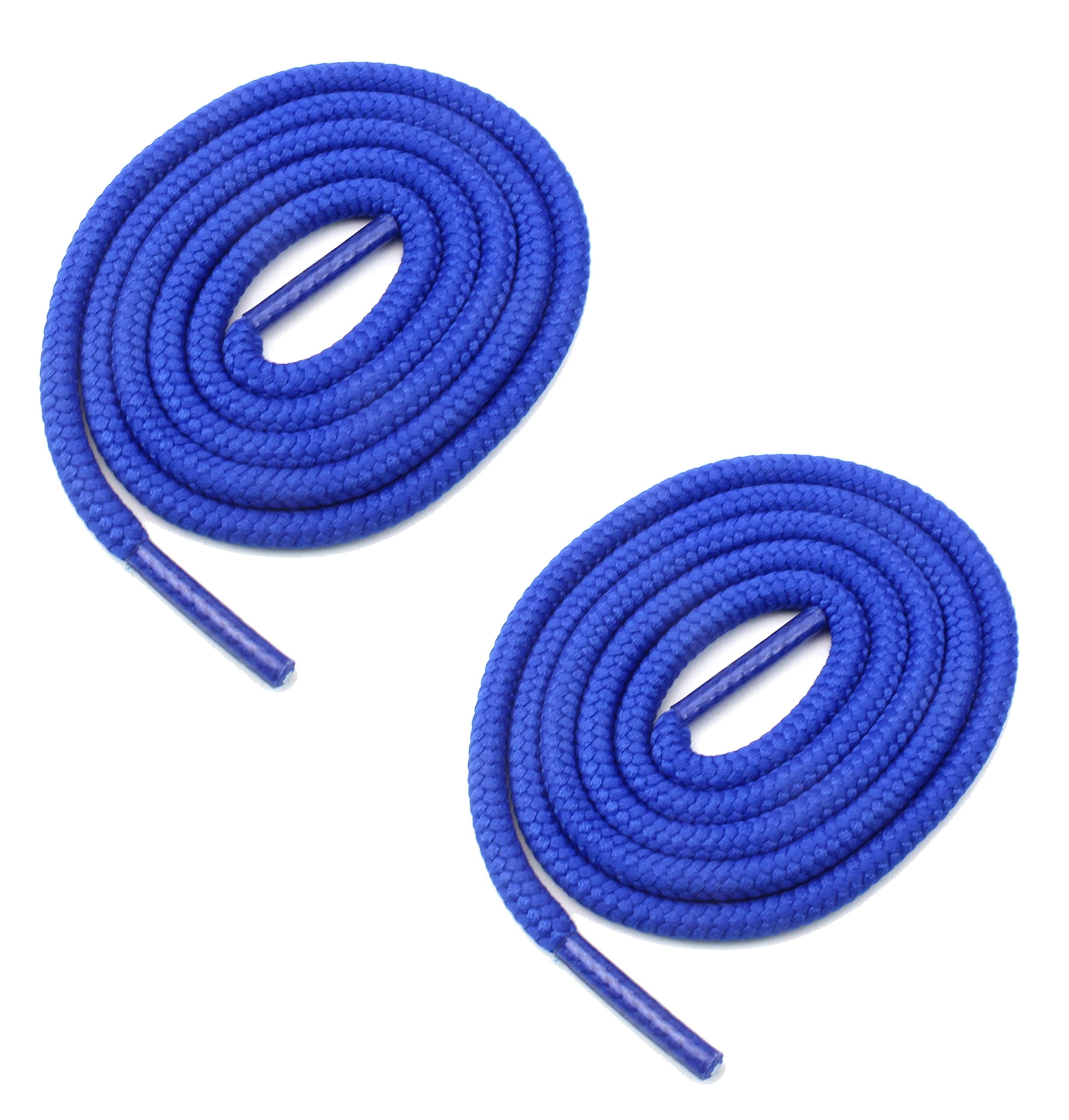 BCB WearRound Boot Shoelaces 3/16" Thick Heavy Duty Strings for Work, Hiking Shoes, Combat - 27" to 72" Length Shoe Laces