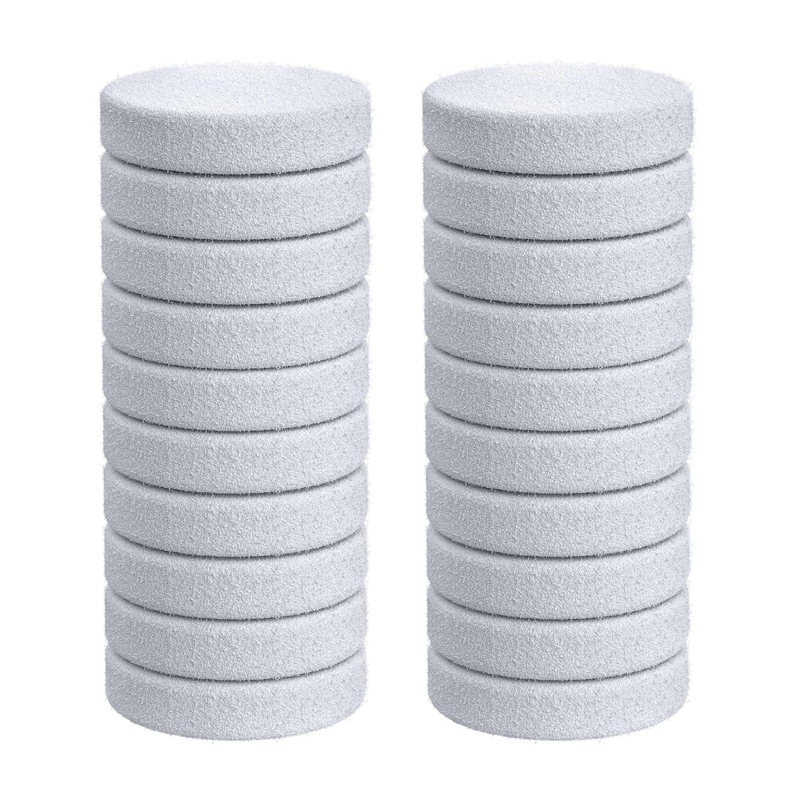 iSingo 20 Pack Core Mini Aroma Pads Replacement for LEVOIT LV-H128 Essential Oil Replacement Aromatherapy Refill Pads Compatible with LEVOIT Core Mini & LV-H128 Air Purifier, White