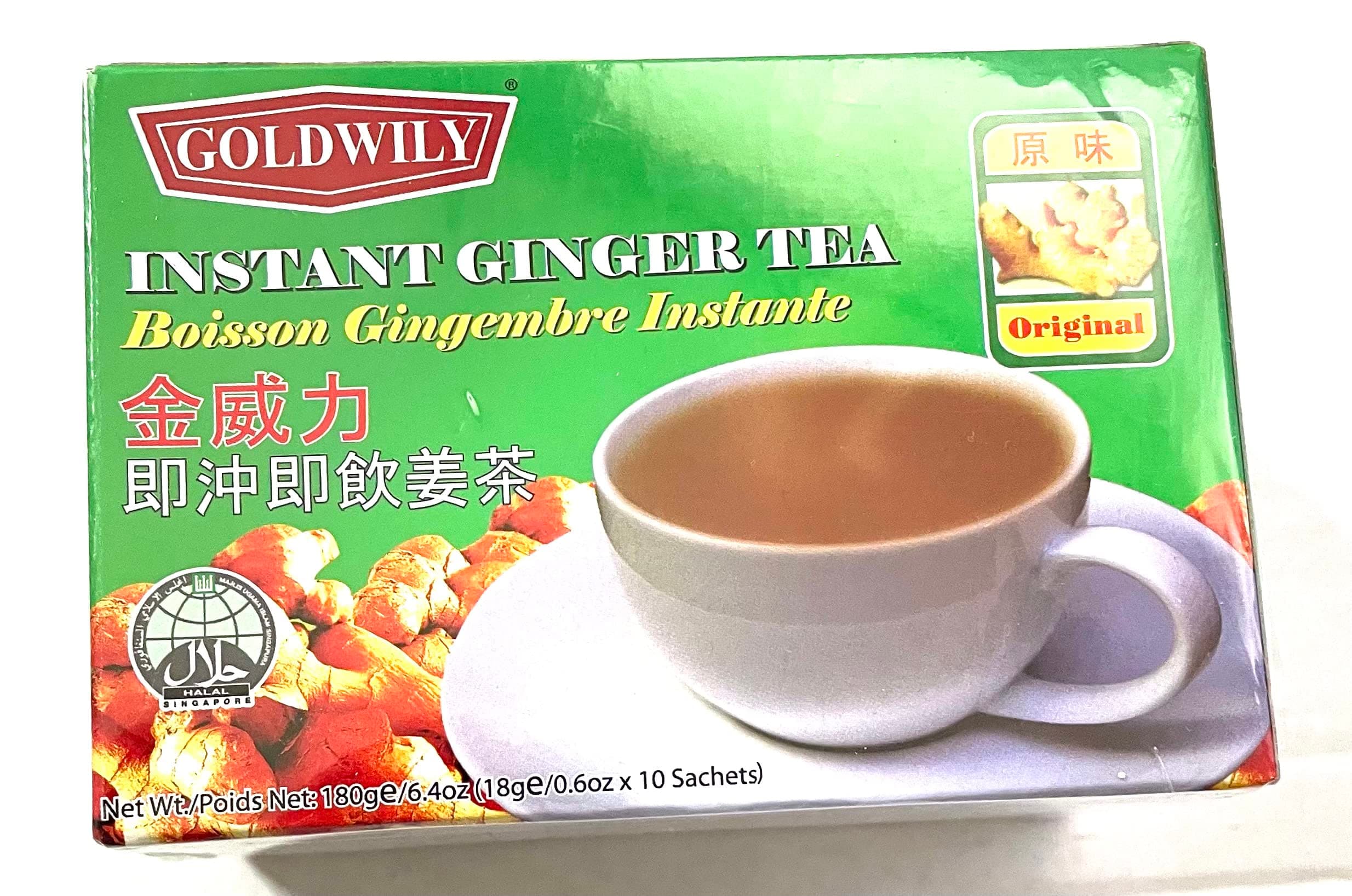 Goldwily Instant Ginger Tea 6.4 oz