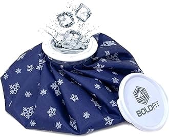 Boldfit Ice Bag Blue 9 Inch - Blue Snowflake