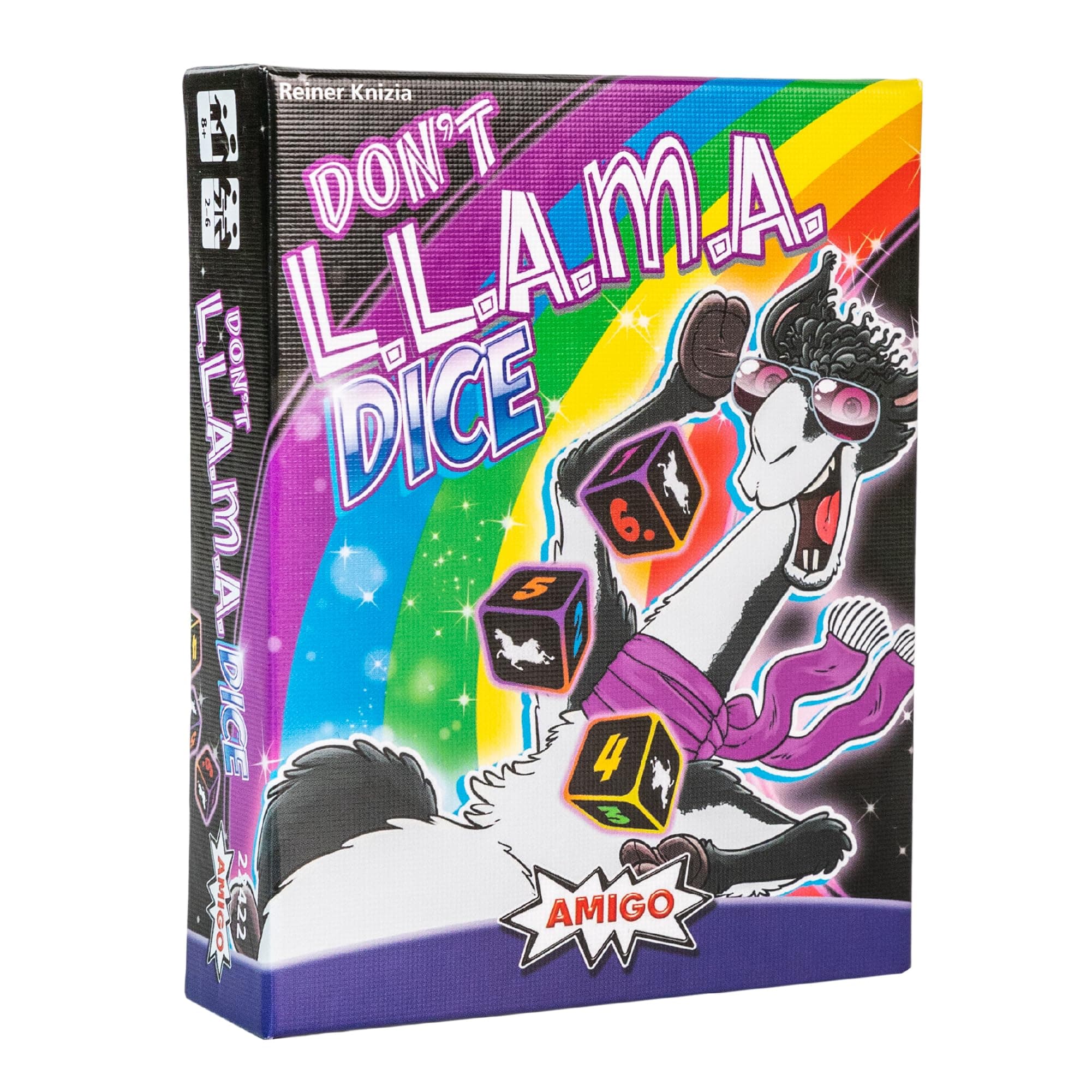 Games Don't L.L.A.M.A. Dice Game - Fun and Strategic Llama-Themed Dice Game for Ages 8+ | 2-6 Players | Avoid Llama Drama and Shed Points