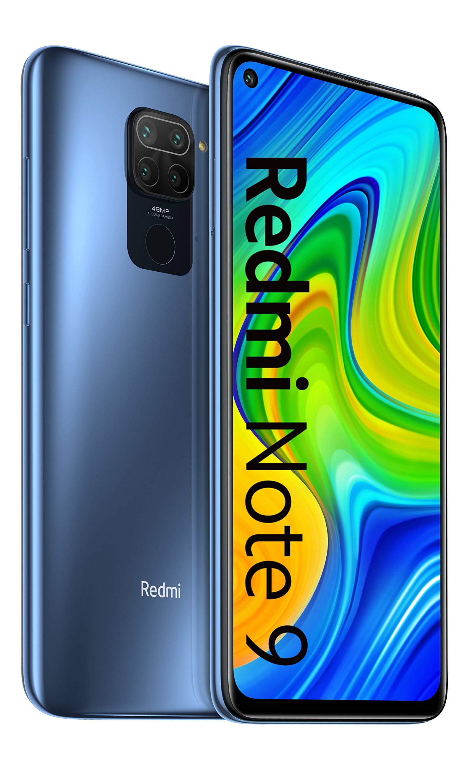 Redmi Note 9 4GB+128GB, 6.53" DotDisplay, MTK Helio G85, 5020Mah Large Battery, Midnight Grey, Official UK Version