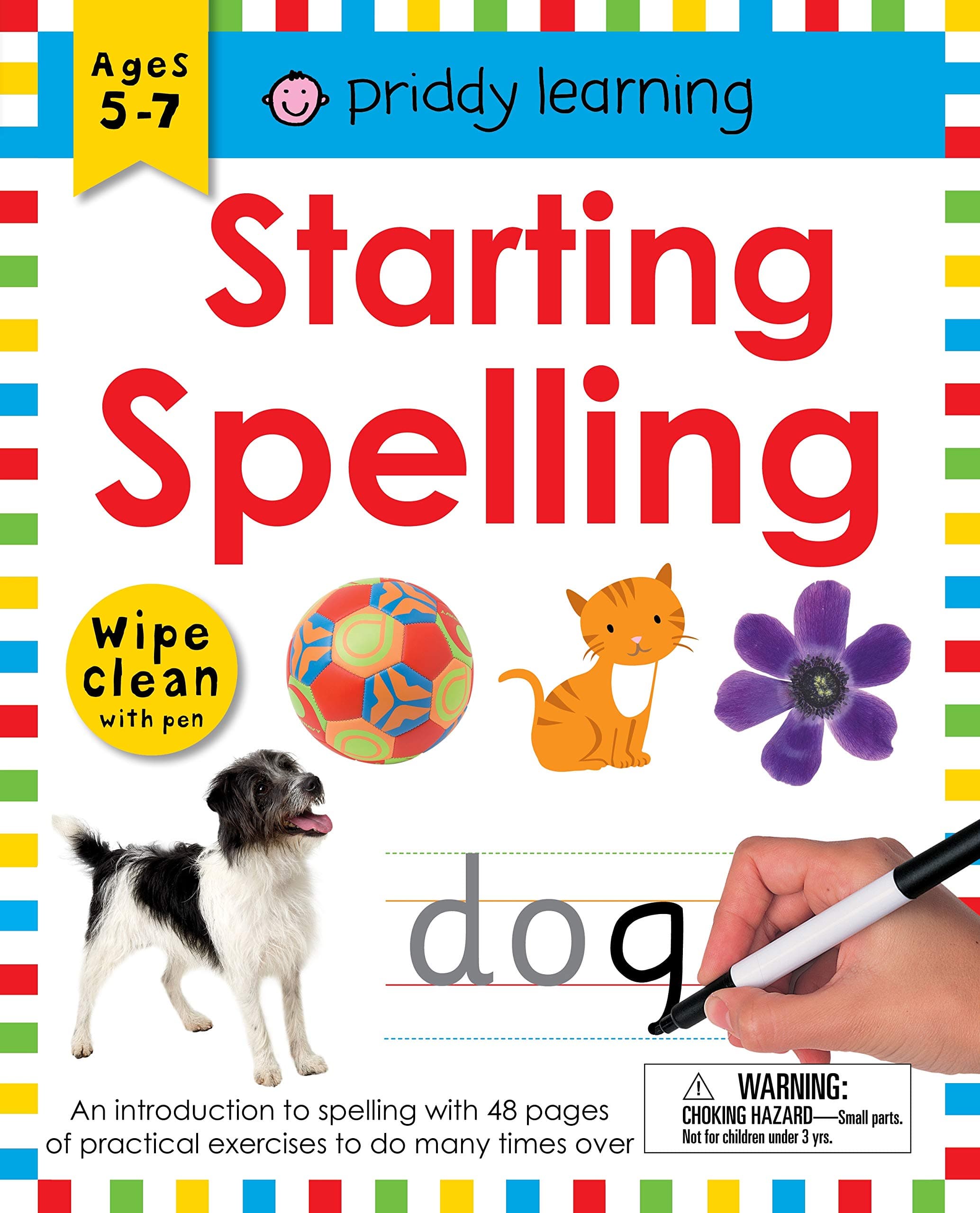 Wipe Clean Workbook: Starting Spelling: An Introduction to Spelling with 48 Pages of Practical Exercises to Do Again and Again