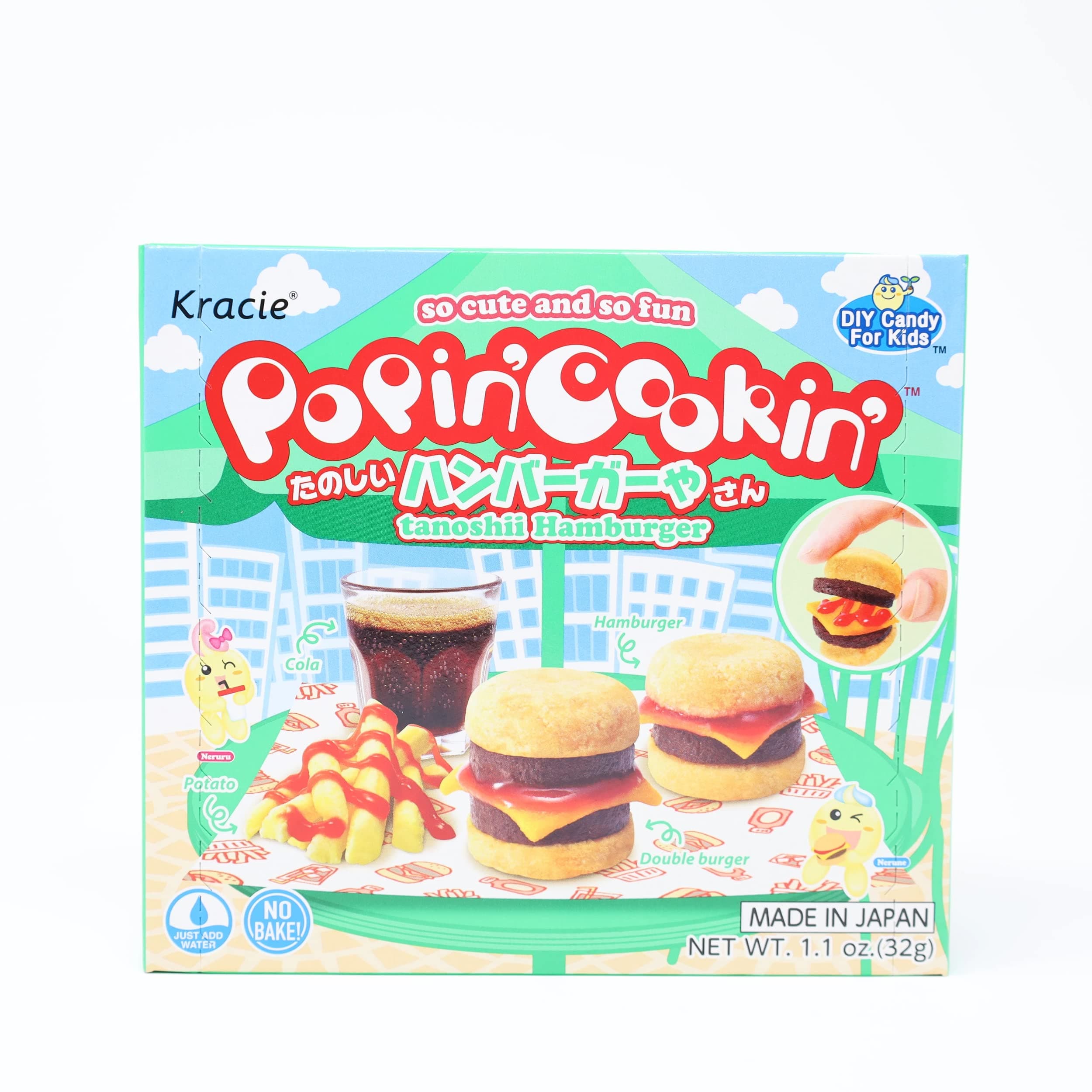 Kracie Popin' Cookin' DIY Candy Hamburger Kit