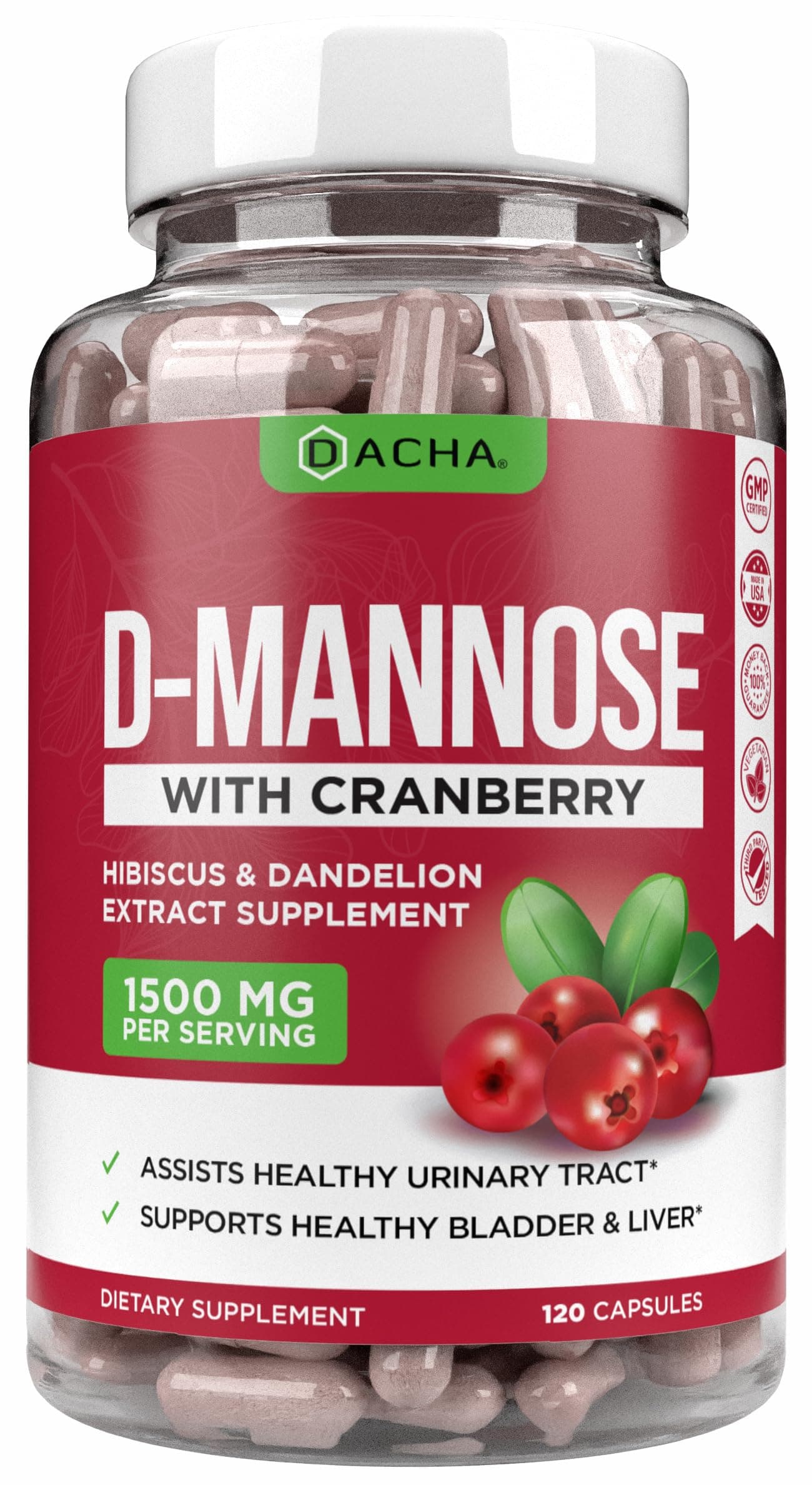 DACHA D-Mannose + Cranberry & More