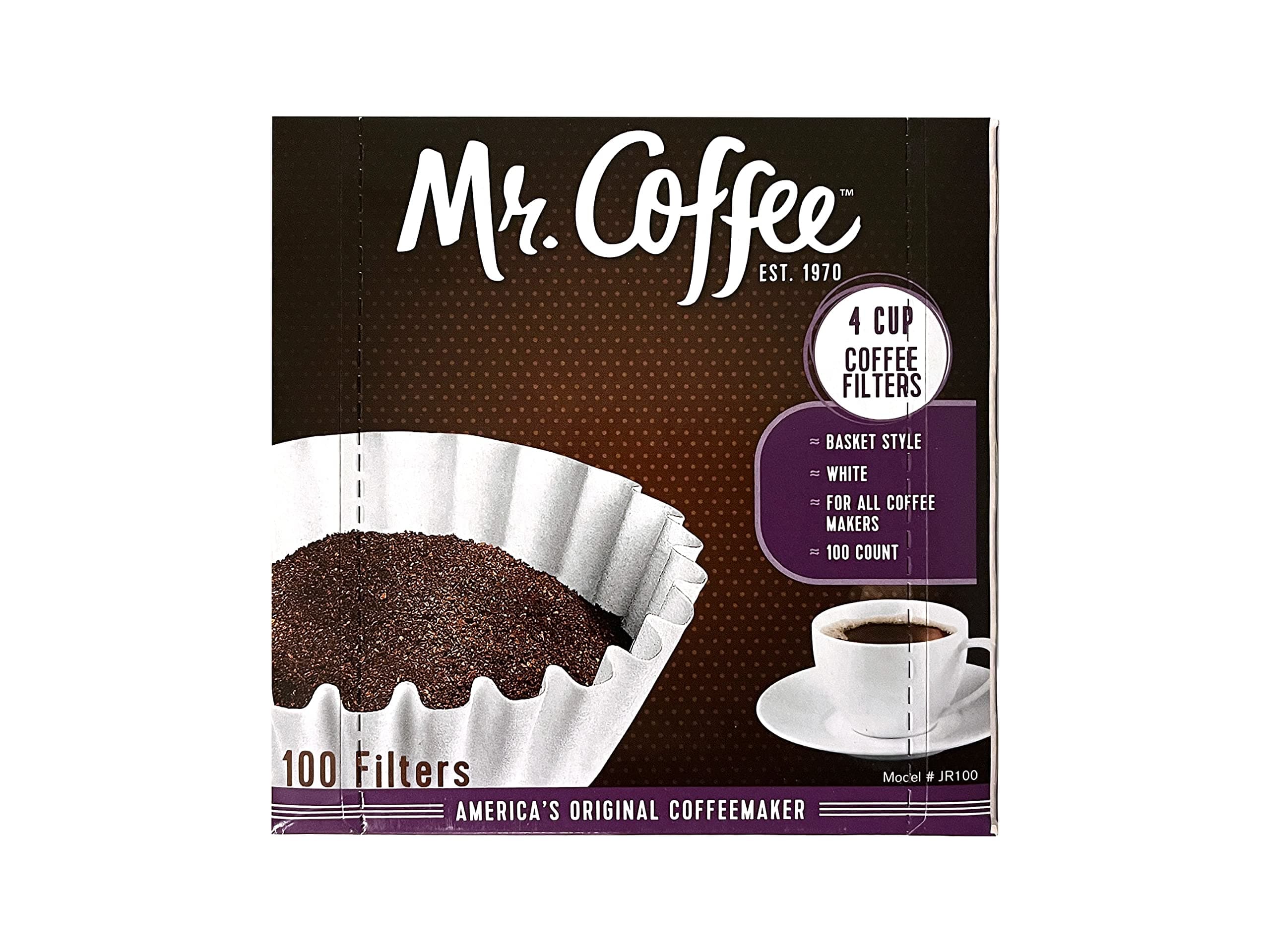 4-Cup Coffee Filters, 100 Count (Package May Vary)