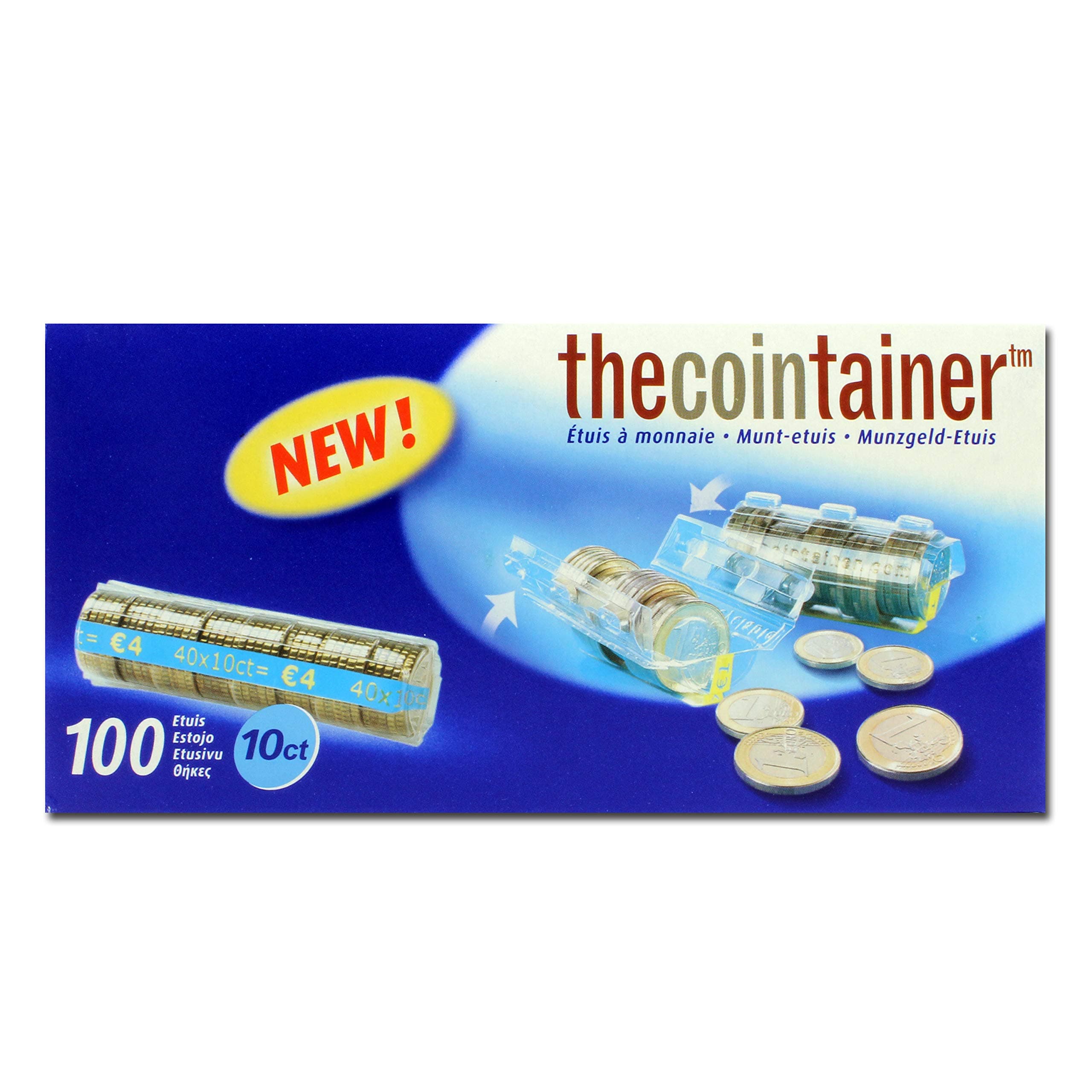 effektivo10343 Plastic Coin Sleeves