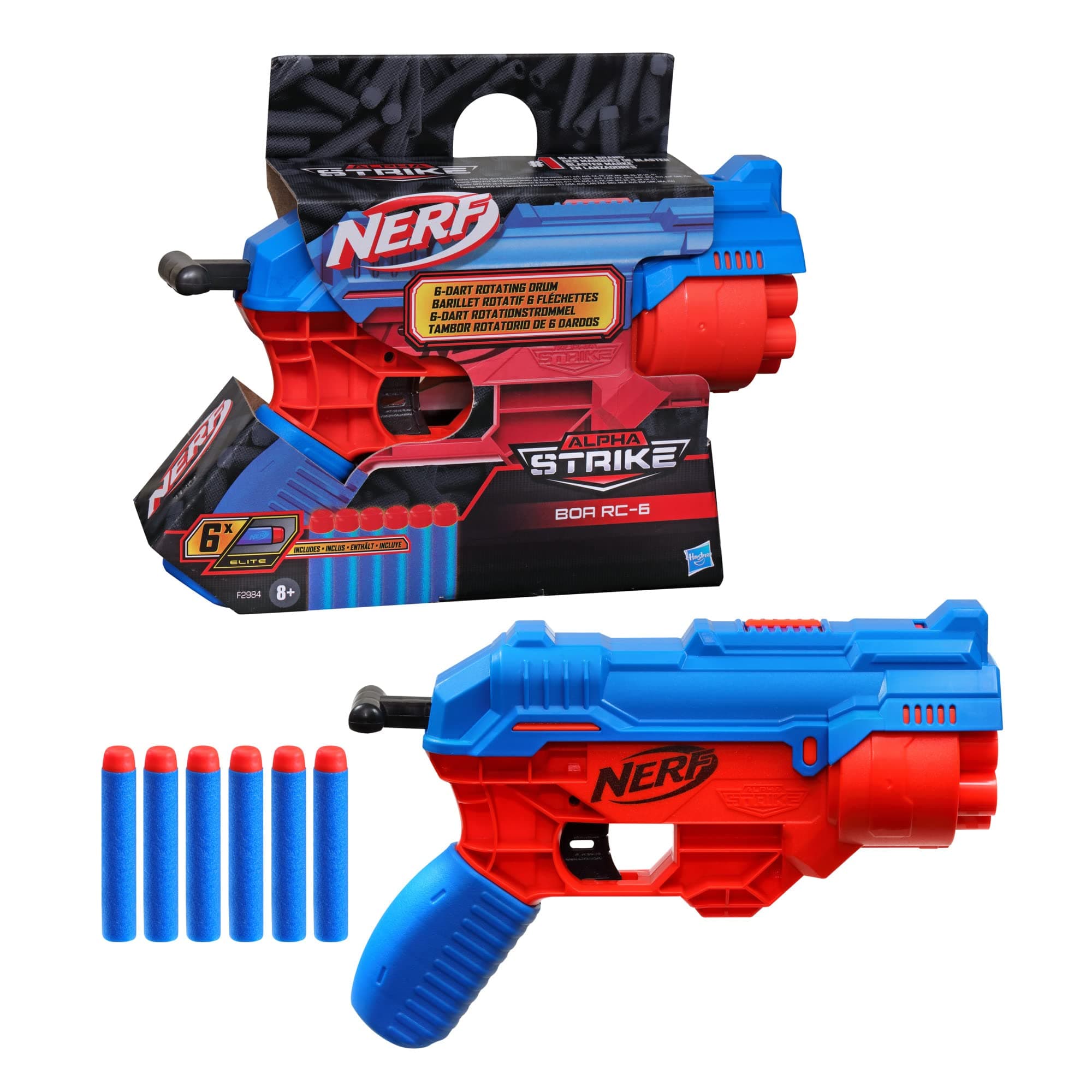 Alpha Strike Boa RC 6 with Rotating Dart Drum, Multi color