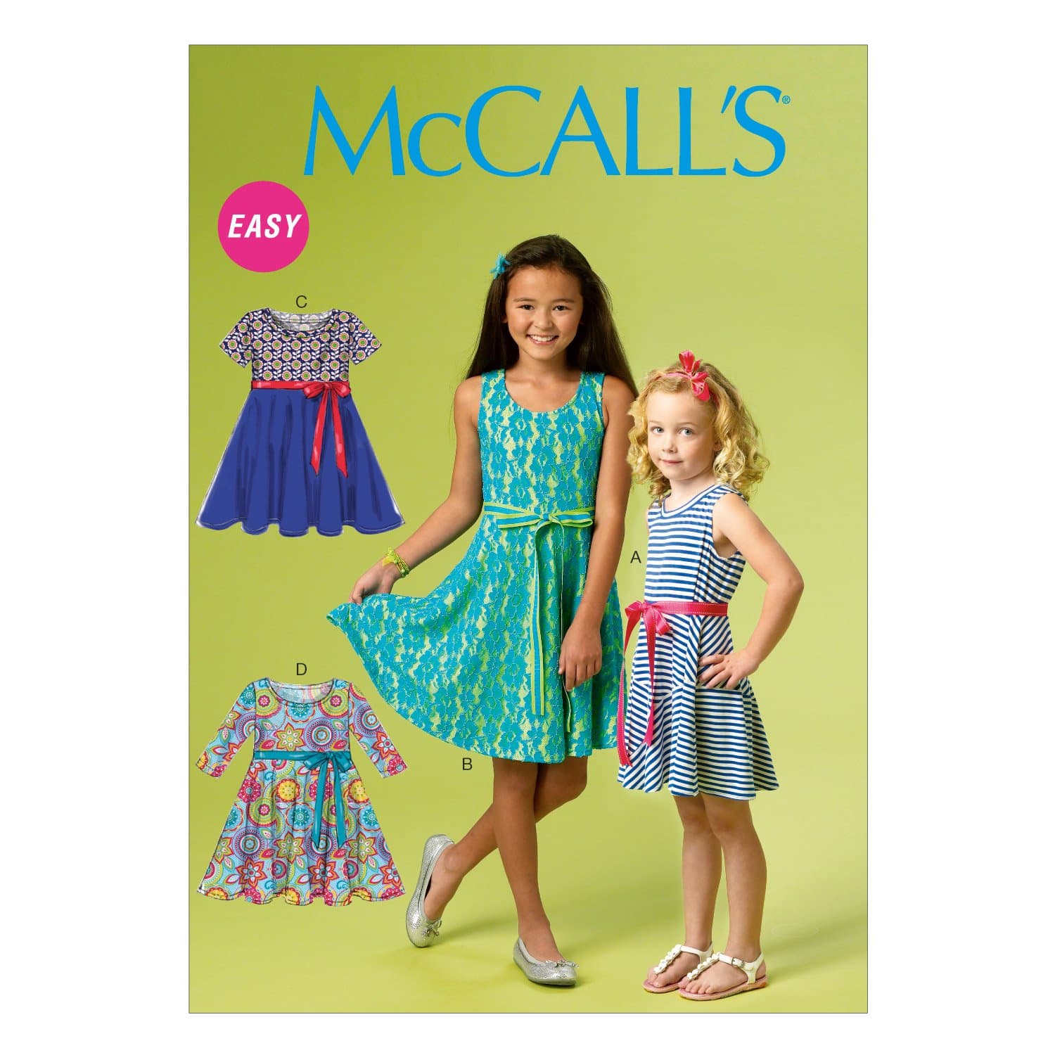 The McCall Pattern Company M6915 CCE Child Only Sewing Patterns, Multi-Colour,CCE (3-4-5-6)