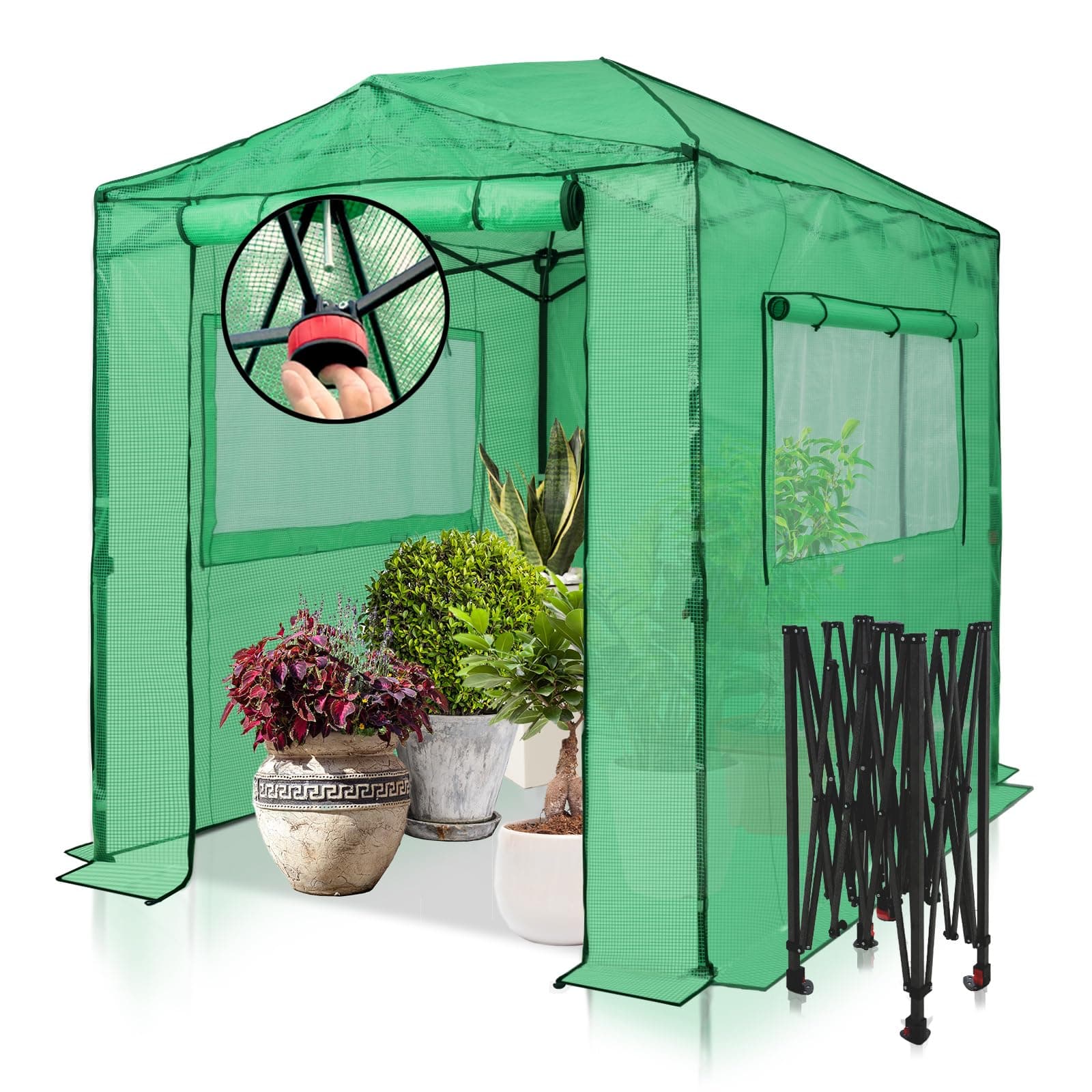 EAGLE PEAK Portable Walk-in Greenhouse