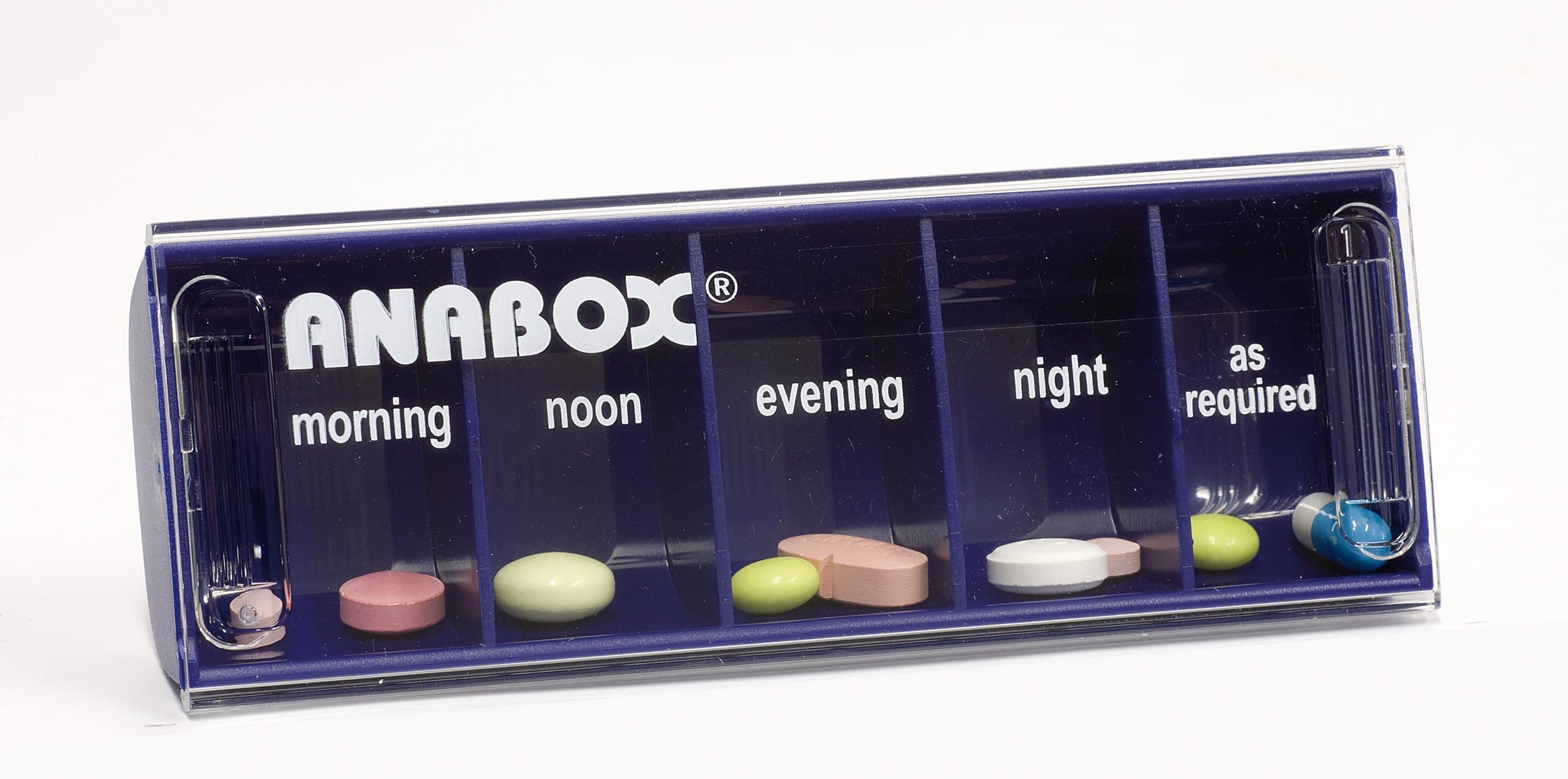 Anabox Daily Pillbox Dark blue