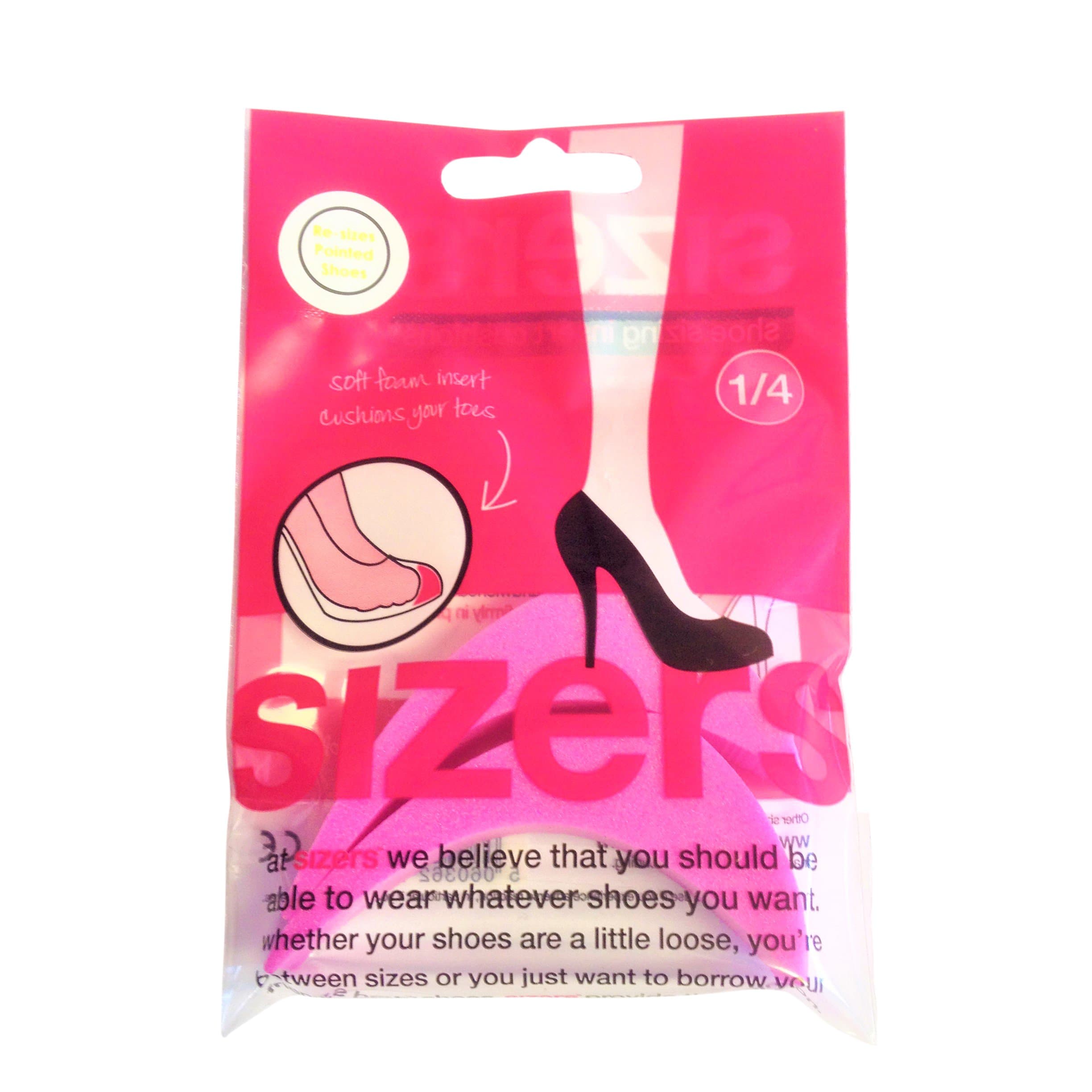 SizersPointed Shoe Sizing Insert (Pink (1/4 Sizers)