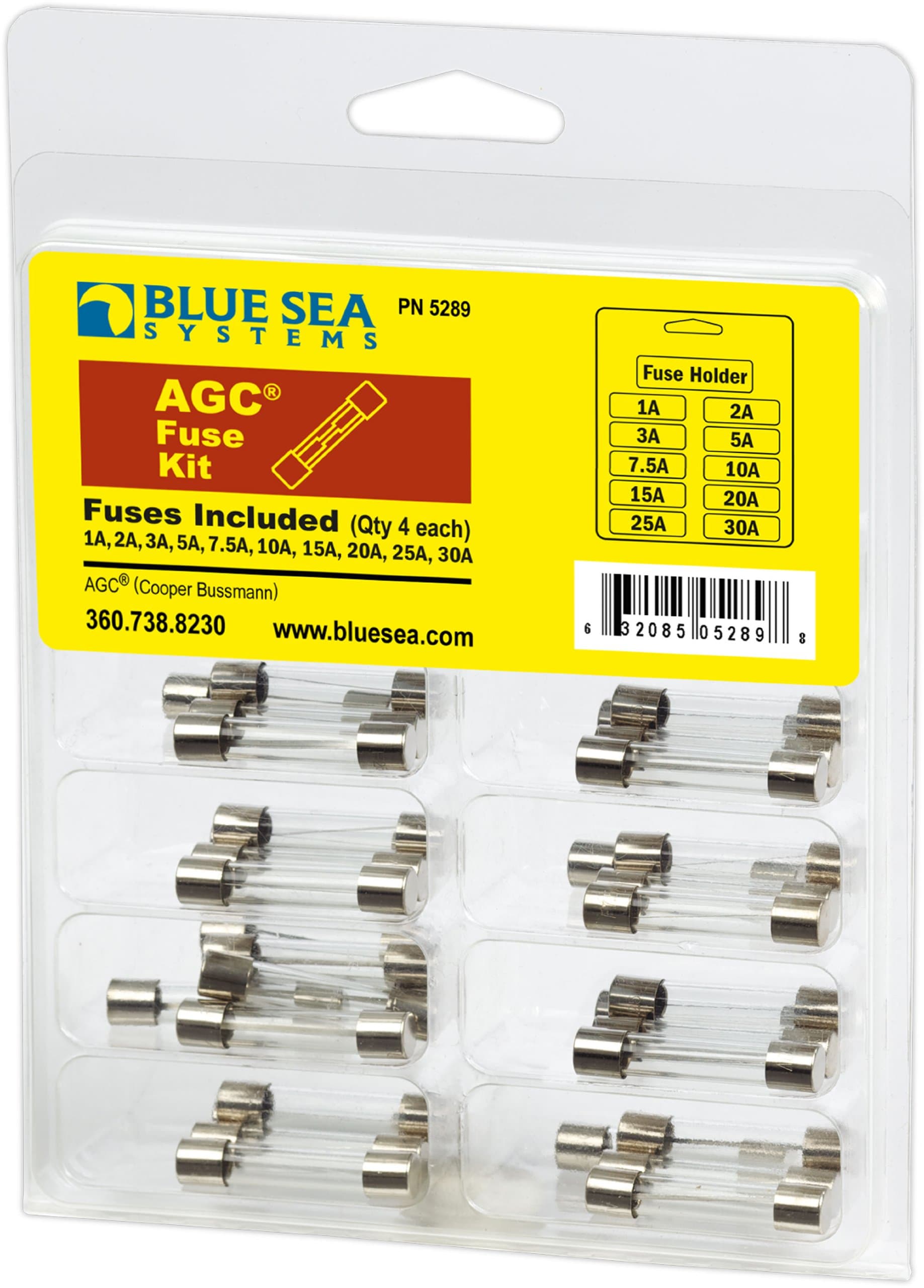 Blue Sea Systems AGC Fuses