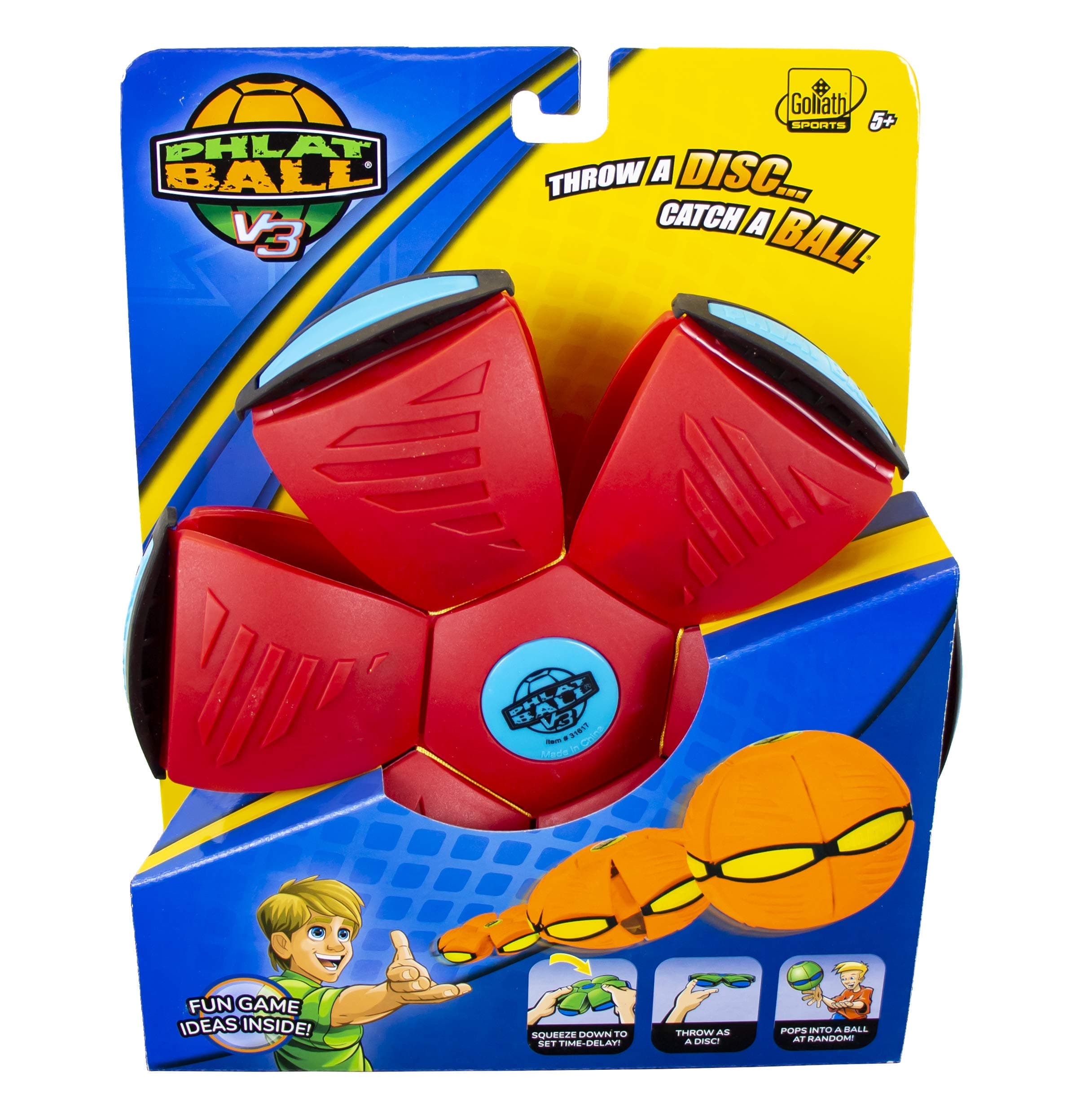 Goliath Games Phlat Ball V3 (Red)