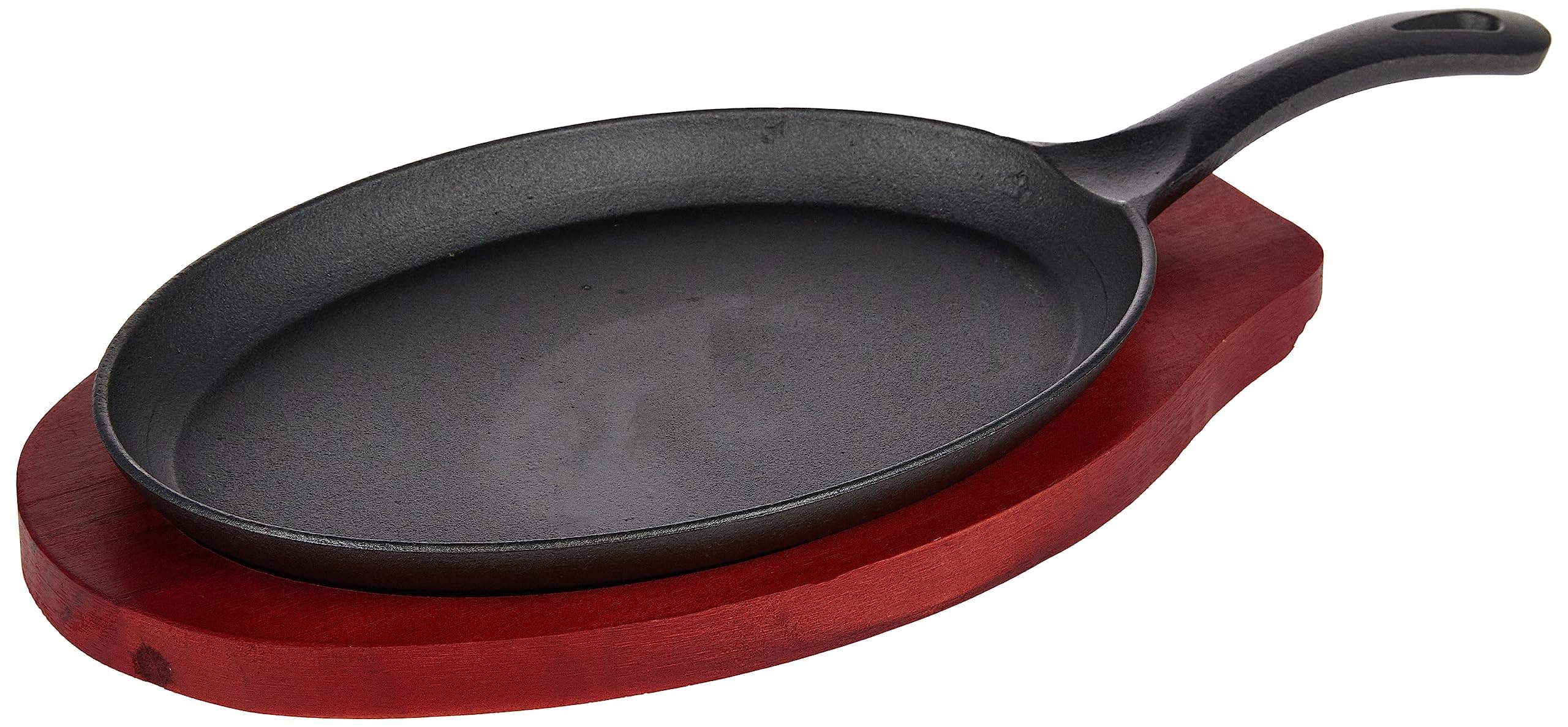 Vague Oval Sizzling Pan with Base, 38 cm Size