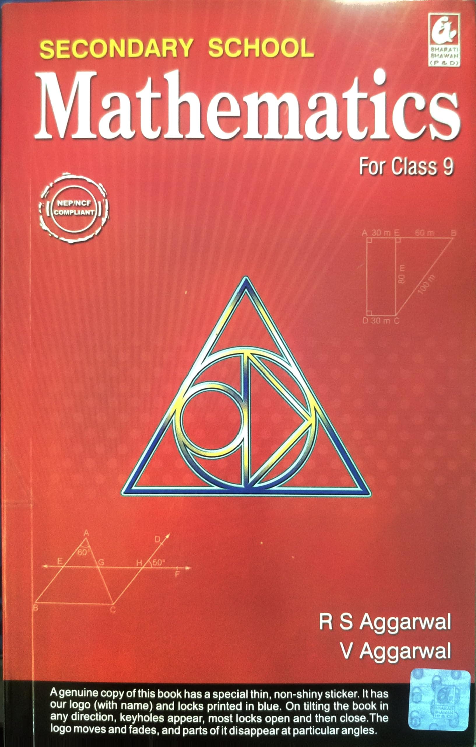 Secondary School Mathematics for Class 9 - R.S. Aggarwal - CBSE - Examination 2025-26