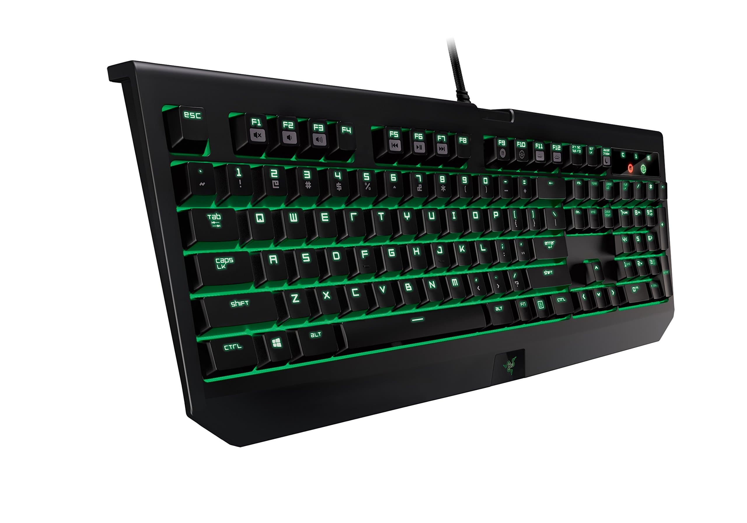 Blackwidow Ultimate - Backlit Mechanical Gaming Keyboard - Fully Programmable - Tactile & Clicky Green Switches