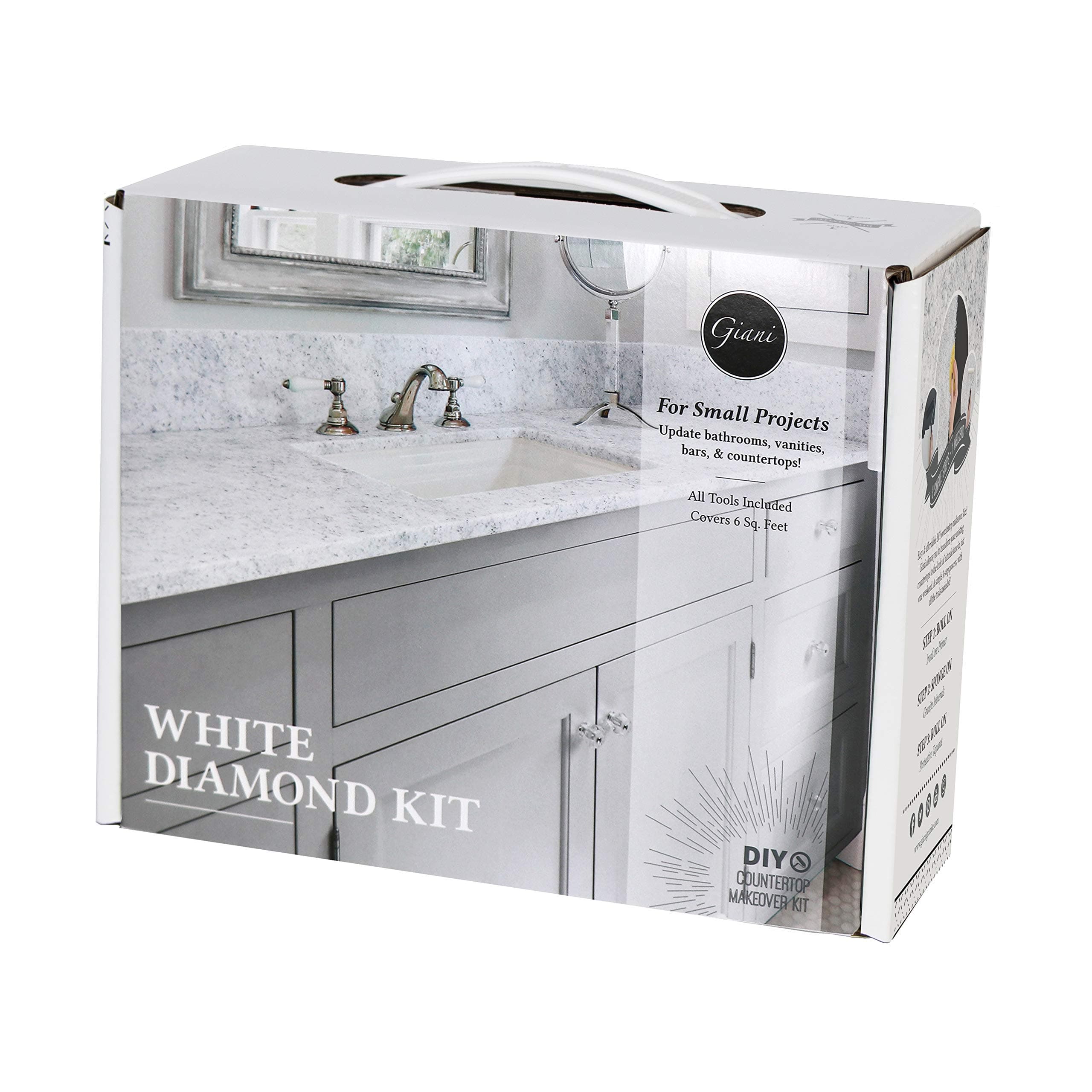 Giani Granite Small Project Paint Kit- White Diamond