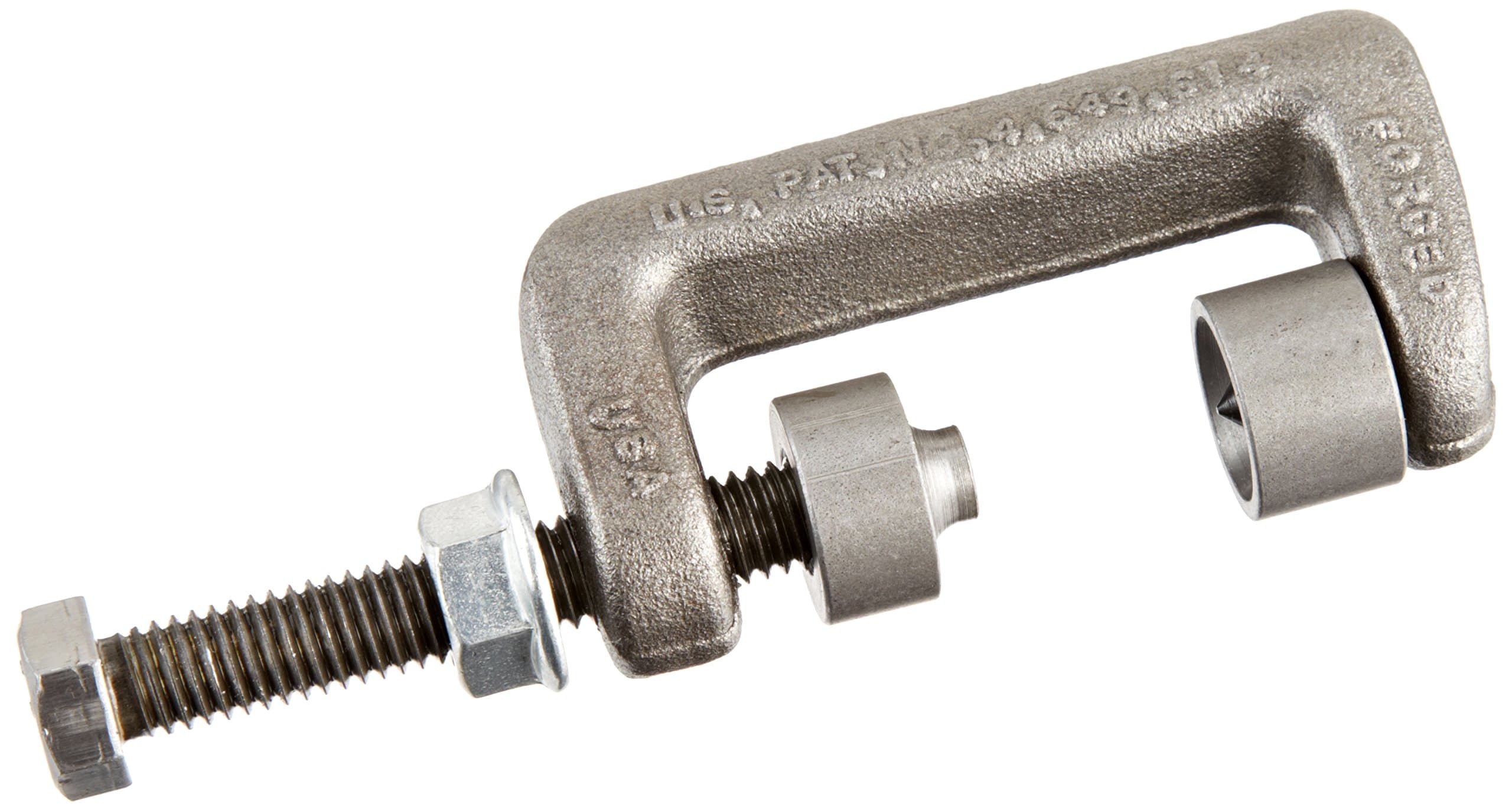 Nickson 17350 Clamp-A-Stud 1/4'' - 1-3/4', Metallic