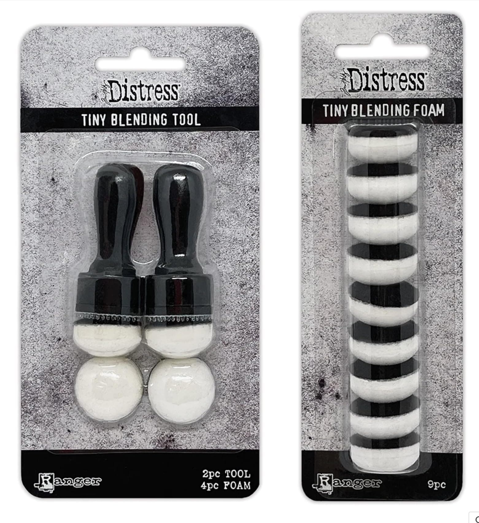 Tim Holtz Distress Tiny Blending Tool and Additional Foams Bundle Ink January 2024 Release